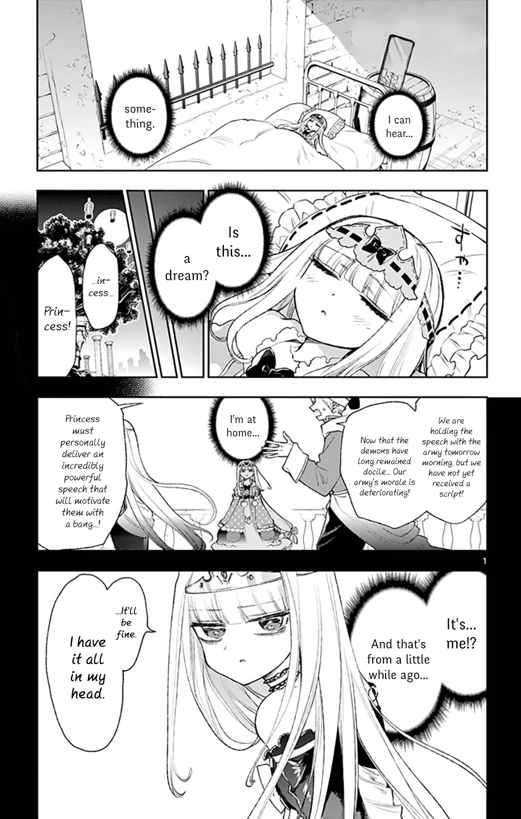 Maou-jou de Oyasumi Chapter 190 page 1 - Chapter 190: Sweet Dreams in Demon King Castle - Prologue