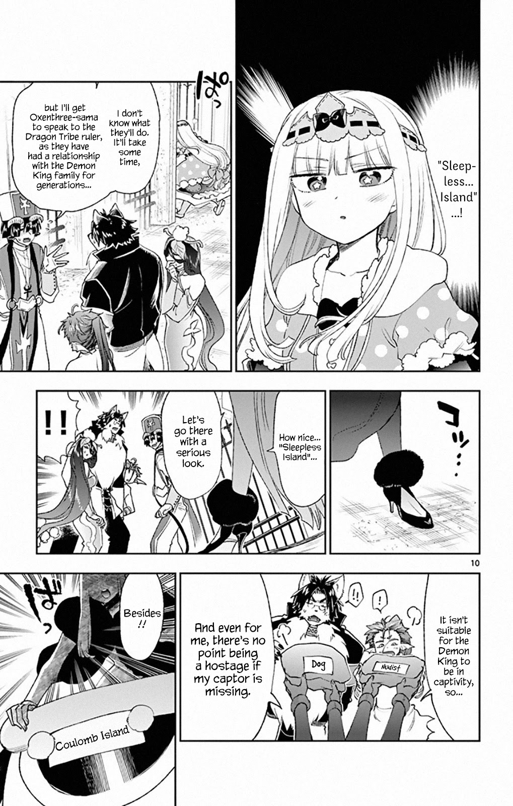 Maou-jou de Oyasumi Chapter 191 page 10 - Chapter 191: It Was Princess's Privileges Being Taken Away