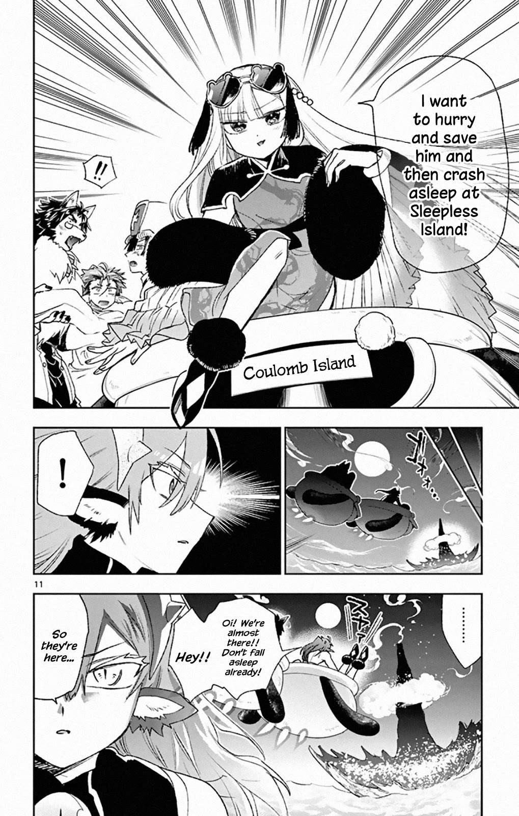 Maou-jou de Oyasumi Chapter 191 page 11 - Chapter 191: It Was Princess's Privileges Being Taken Away