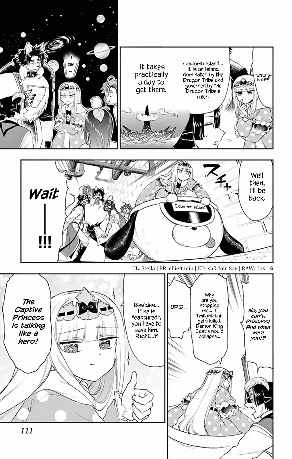 Maou-jou de Oyasumi Chapter 191 page 6 - Chapter 191: It Was Princess's Privileges Being Taken Away
