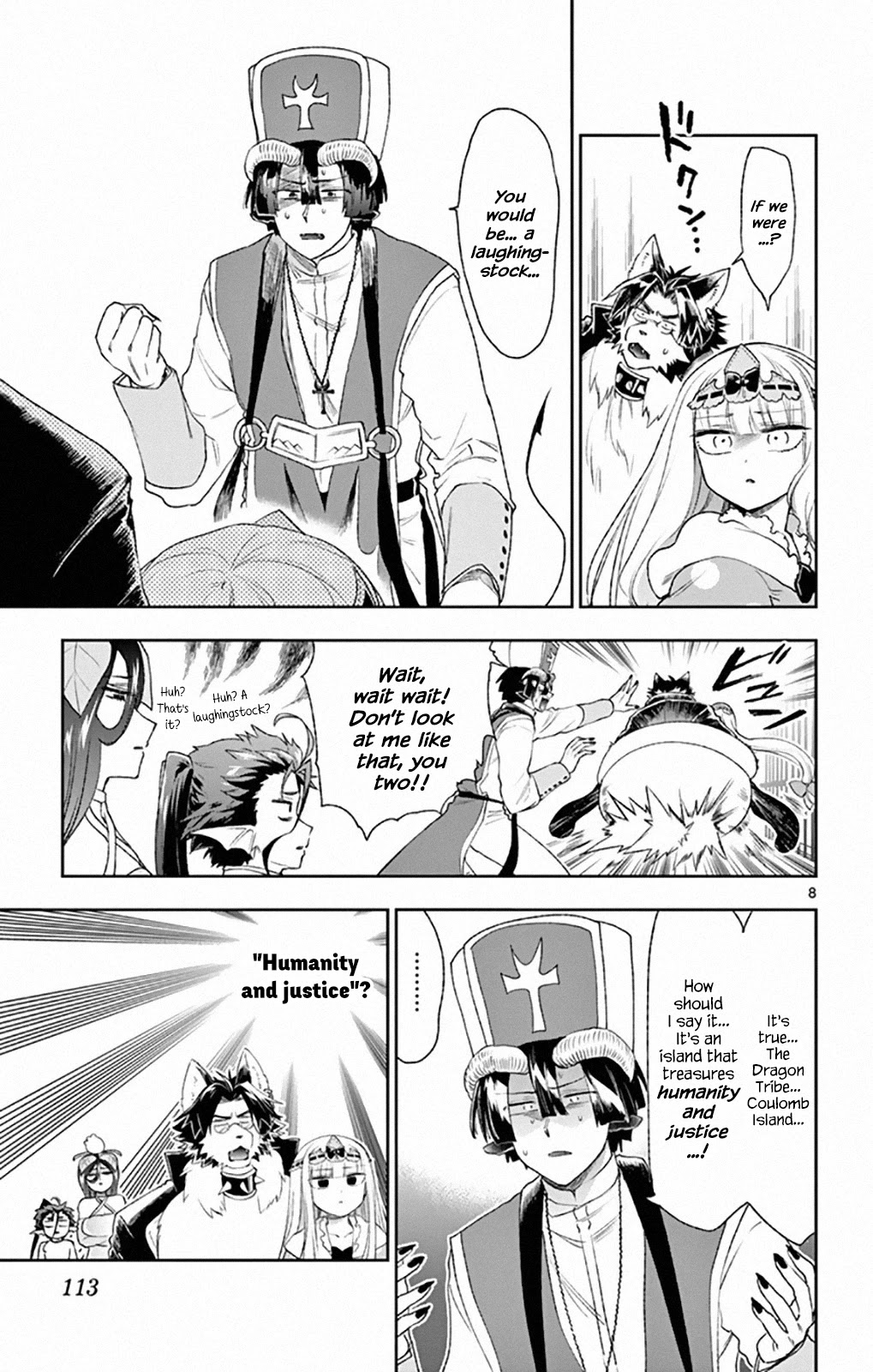 Maou-jou de Oyasumi Chapter 191 page 8 - Chapter 191: It Was Princess's Privileges Being Taken Away
