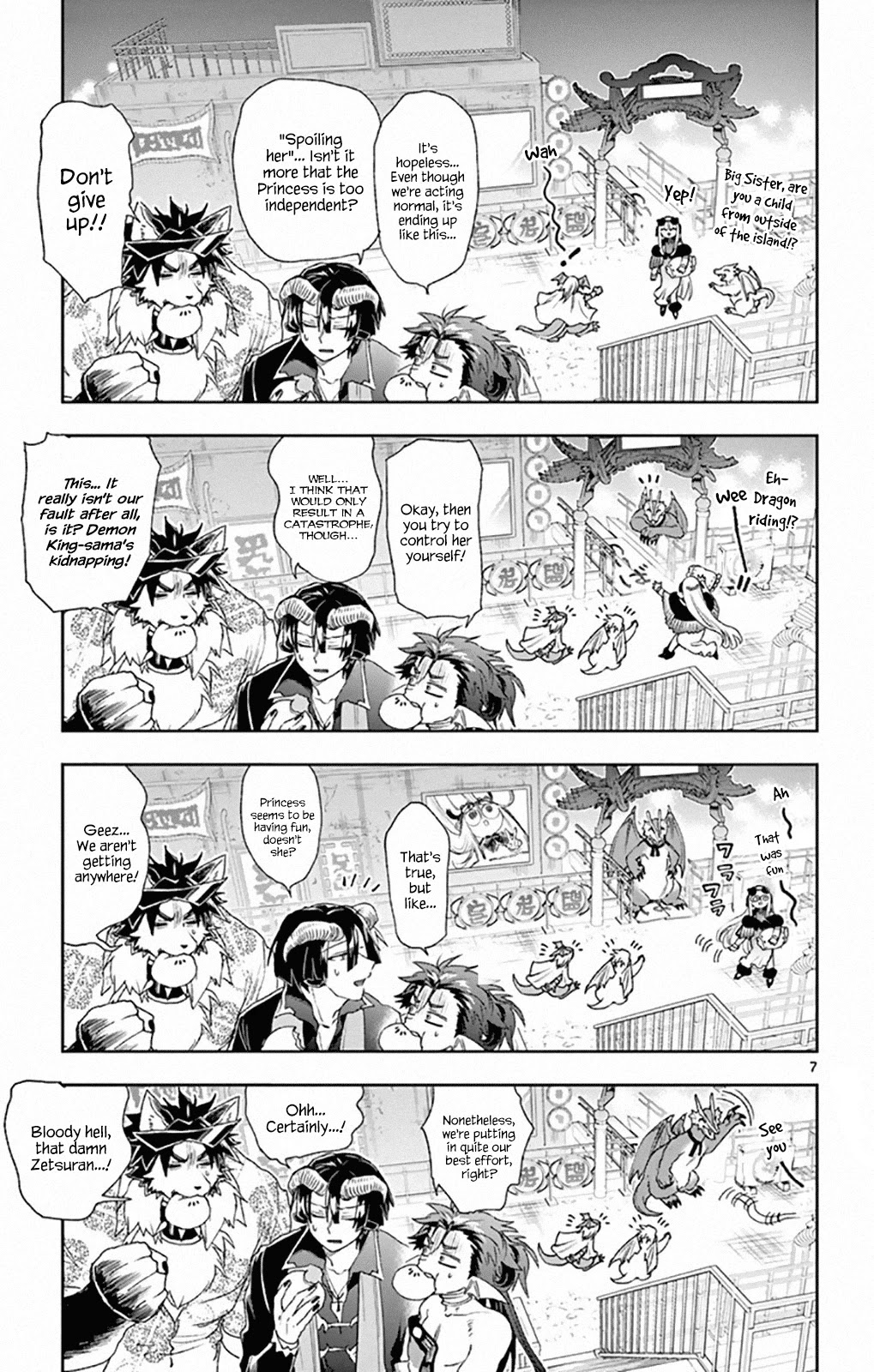 Maou-jou de Oyasumi Chapter 192 page 7 - Chapter 192: The Sleepless Town