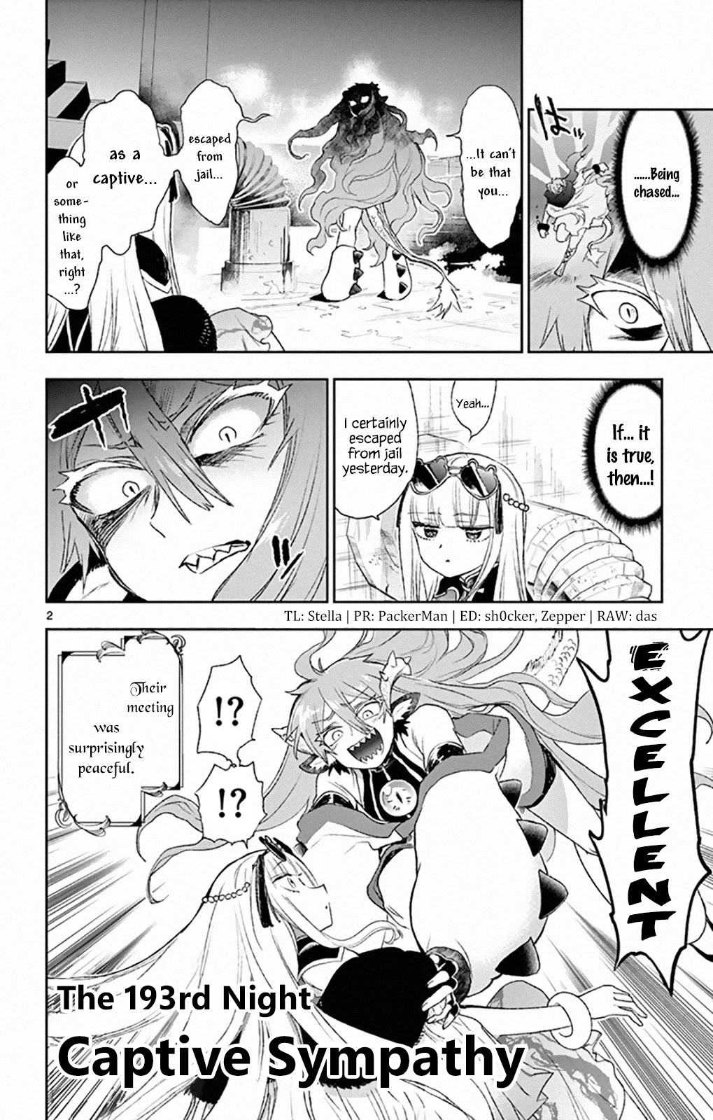 Maou-jou de Oyasumi Chapter 193 page 2 - Chapter 193: Captive Sympathy