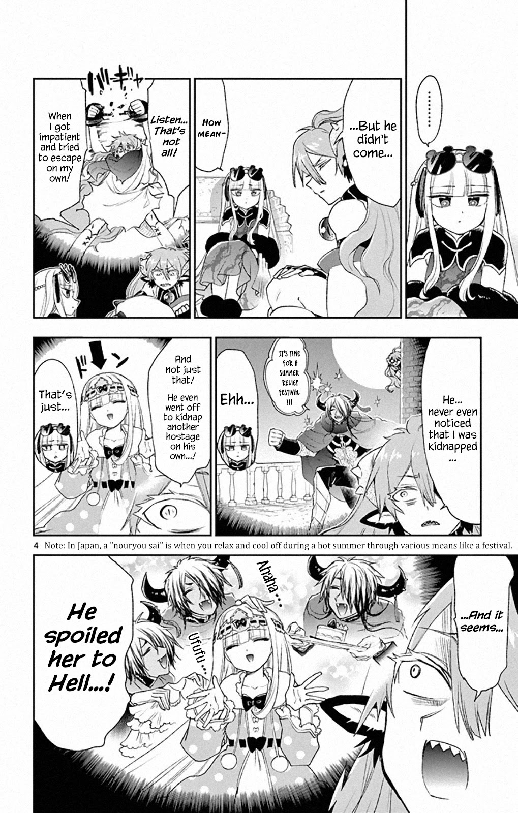 Maou-jou de Oyasumi Chapter 193 page 4 - Chapter 193: Captive Sympathy