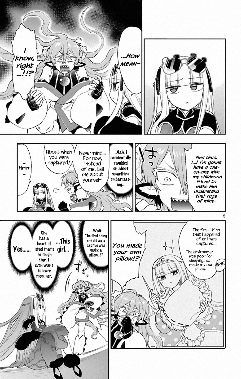 Maou-jou de Oyasumi Chapter 193 page 5 - Chapter 193: Captive Sympathy