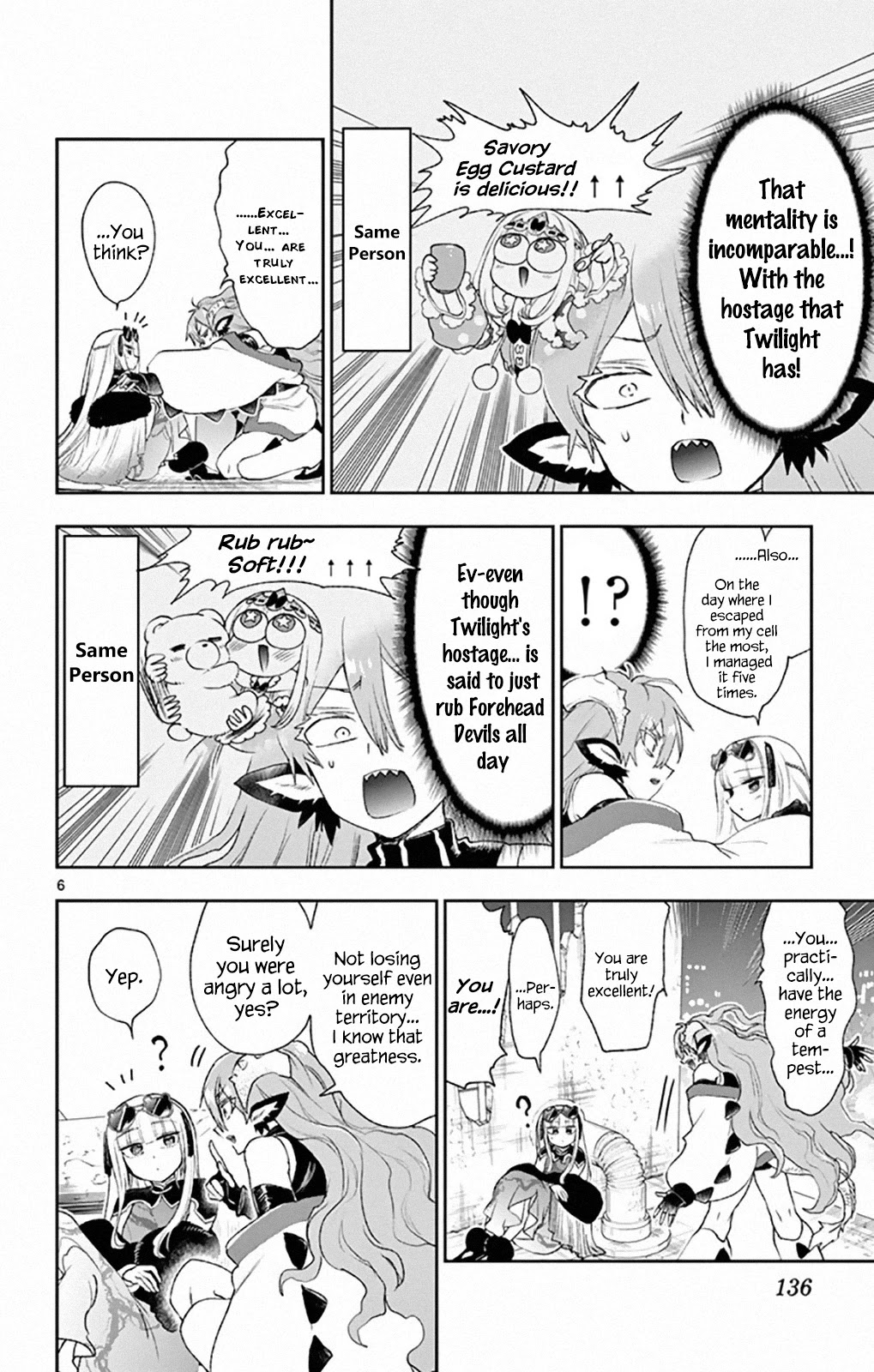 Maou-jou de Oyasumi Chapter 193 page 6 - Chapter 193: Captive Sympathy