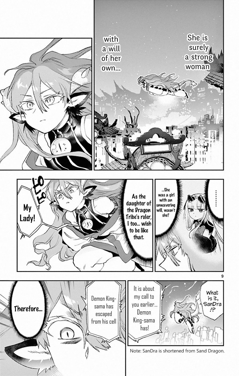 Maou-jou de Oyasumi Chapter 193 page 9 - Chapter 193: Captive Sympathy