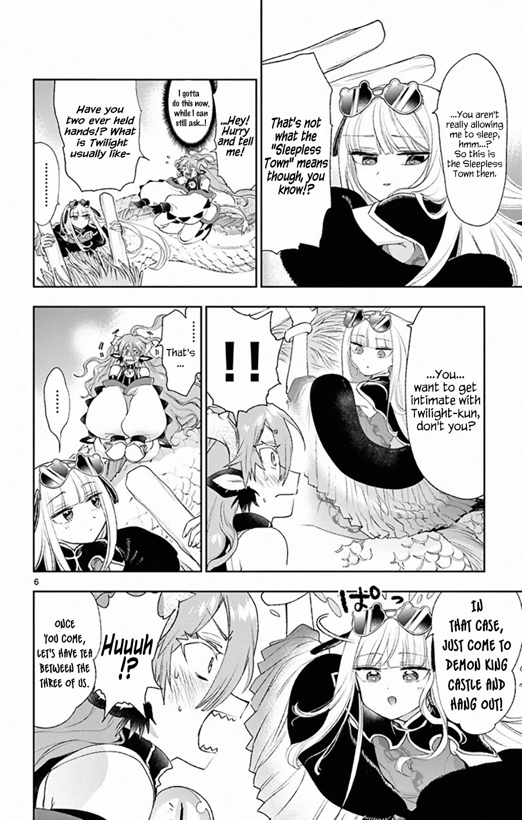 Maou-jou de Oyasumi Chapter 195 page 6 - Chapter 195: Audible Lullaby