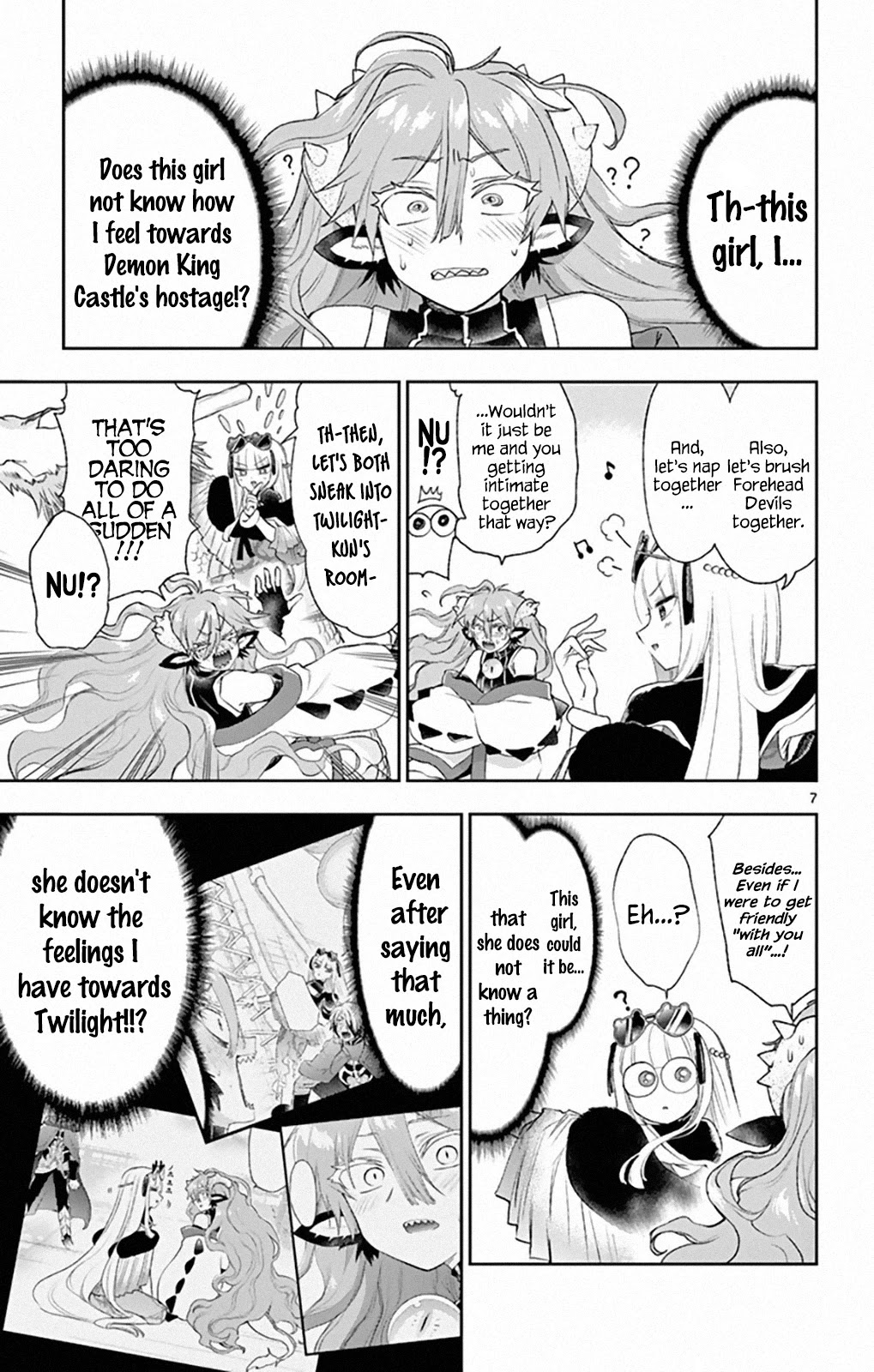 Maou-jou de Oyasumi Chapter 195 page 7 - Chapter 195: Audible Lullaby