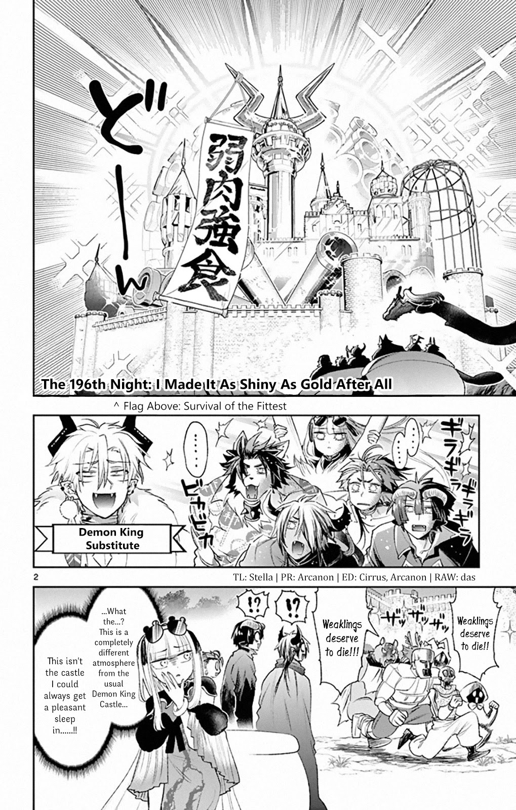 Maou-jou de Oyasumi Chapter 196 page 2 - Chapter 196: I Made It As Shiny As Gold After All