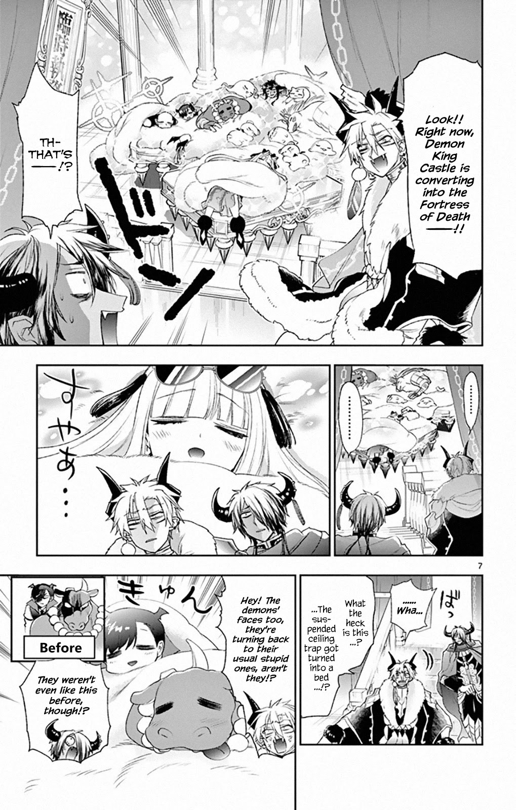 Maou-jou de Oyasumi Chapter 196 page 7 - Chapter 196: I Made It As Shiny As Gold After All