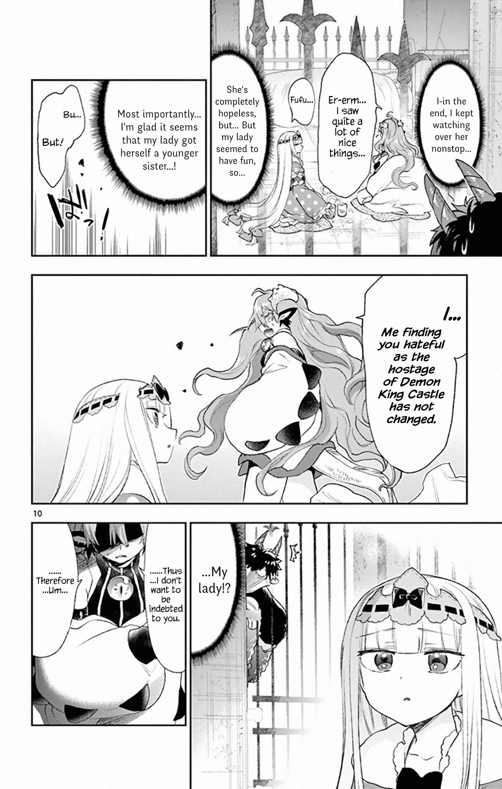 Maou-jou de Oyasumi Chapter 197 page 10 - Chapter 197: Captive Princess vs Trespassing Dragon