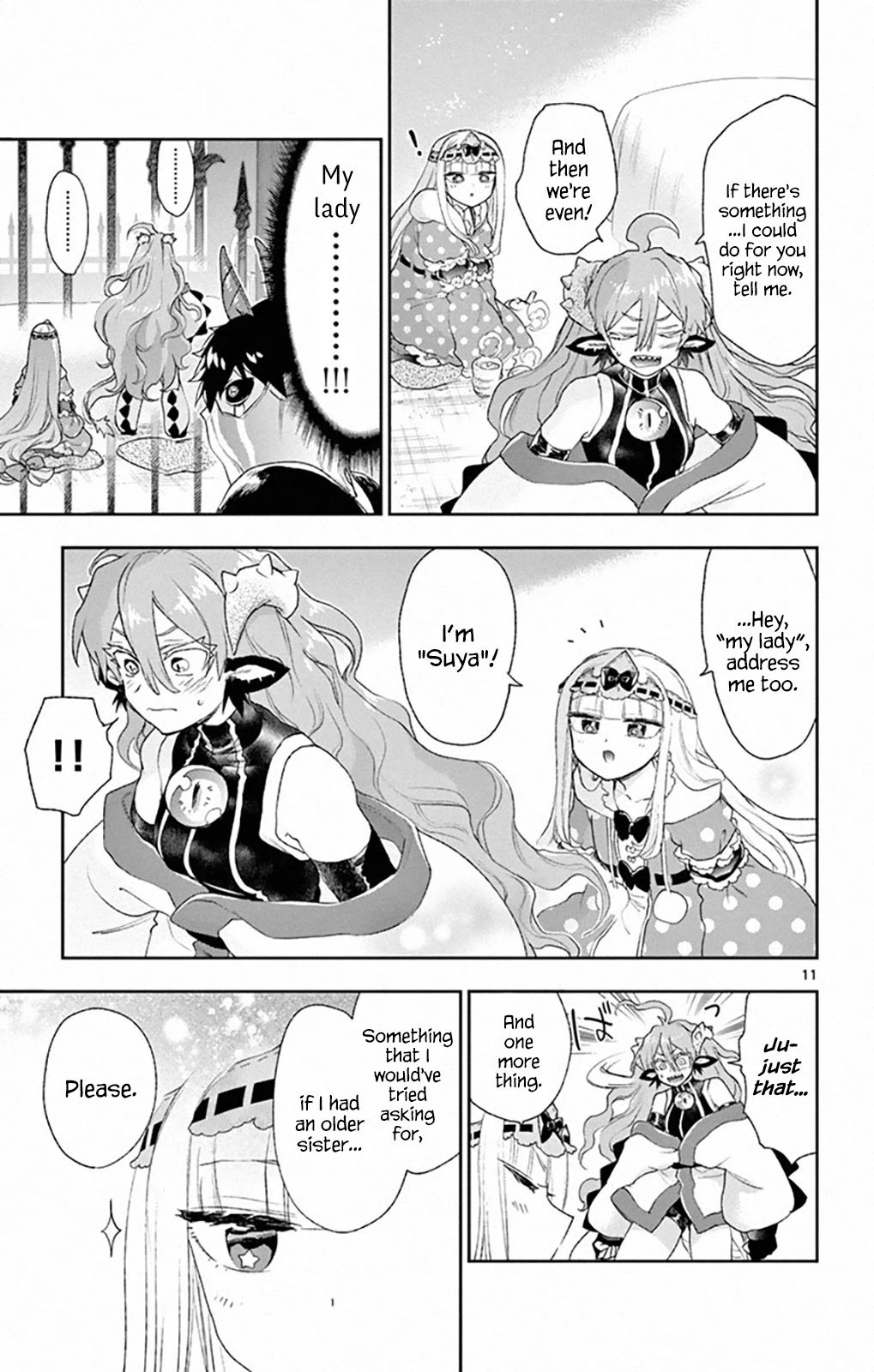 Maou-jou de Oyasumi Chapter 197 page 11 - Chapter 197: Captive Princess vs Trespassing Dragon