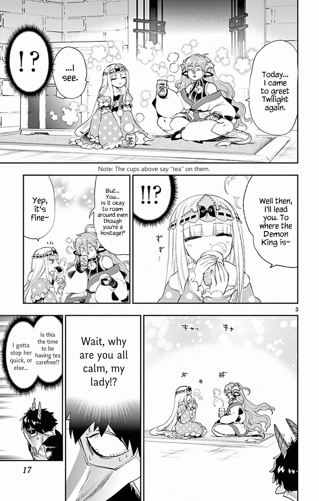 Maou-jou de Oyasumi Chapter 197 page 3 - Chapter 197: Captive Princess vs Trespassing Dragon
