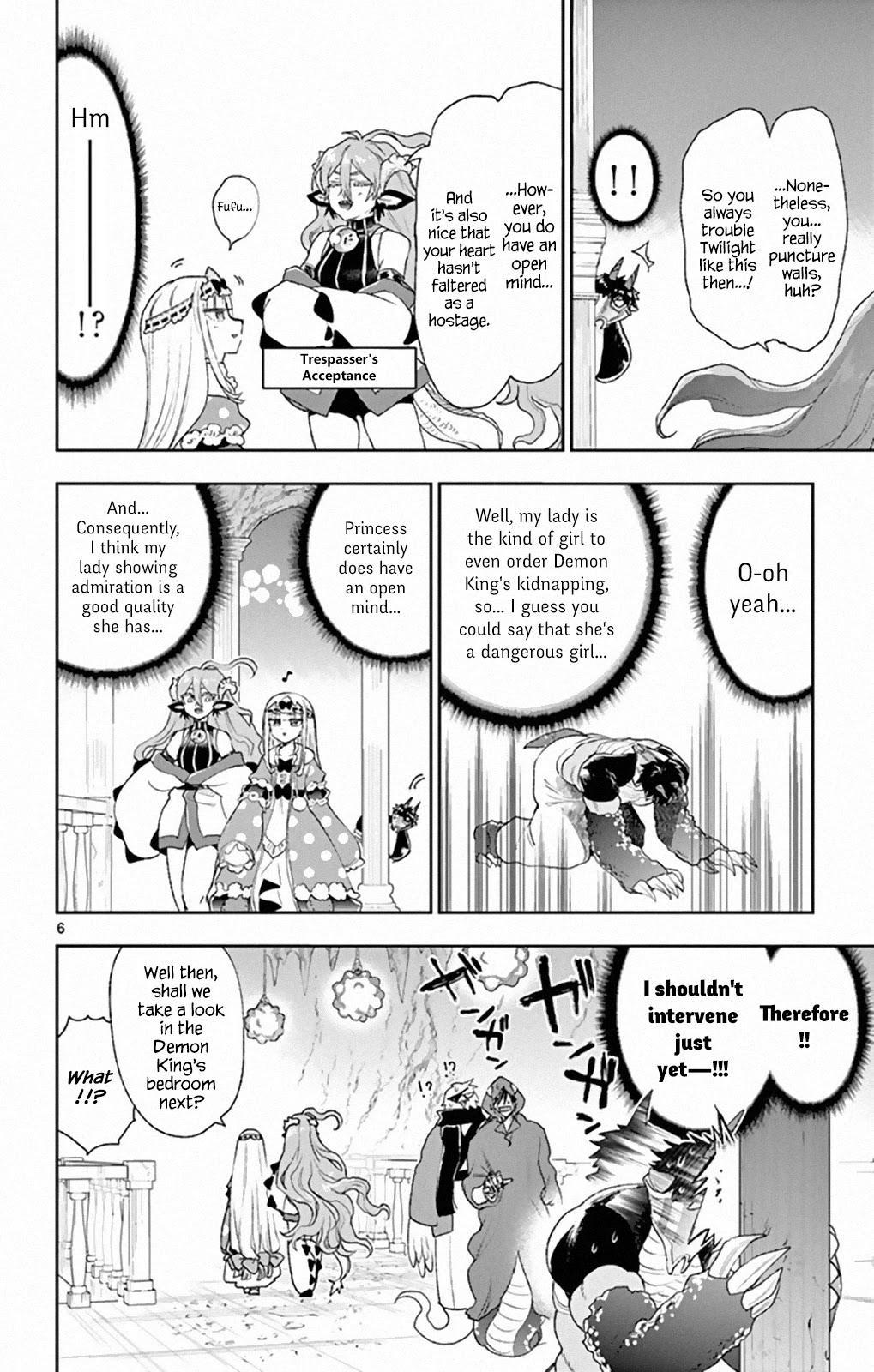 Maou-jou de Oyasumi Chapter 197 page 6 - Chapter 197: Captive Princess vs Trespassing Dragon