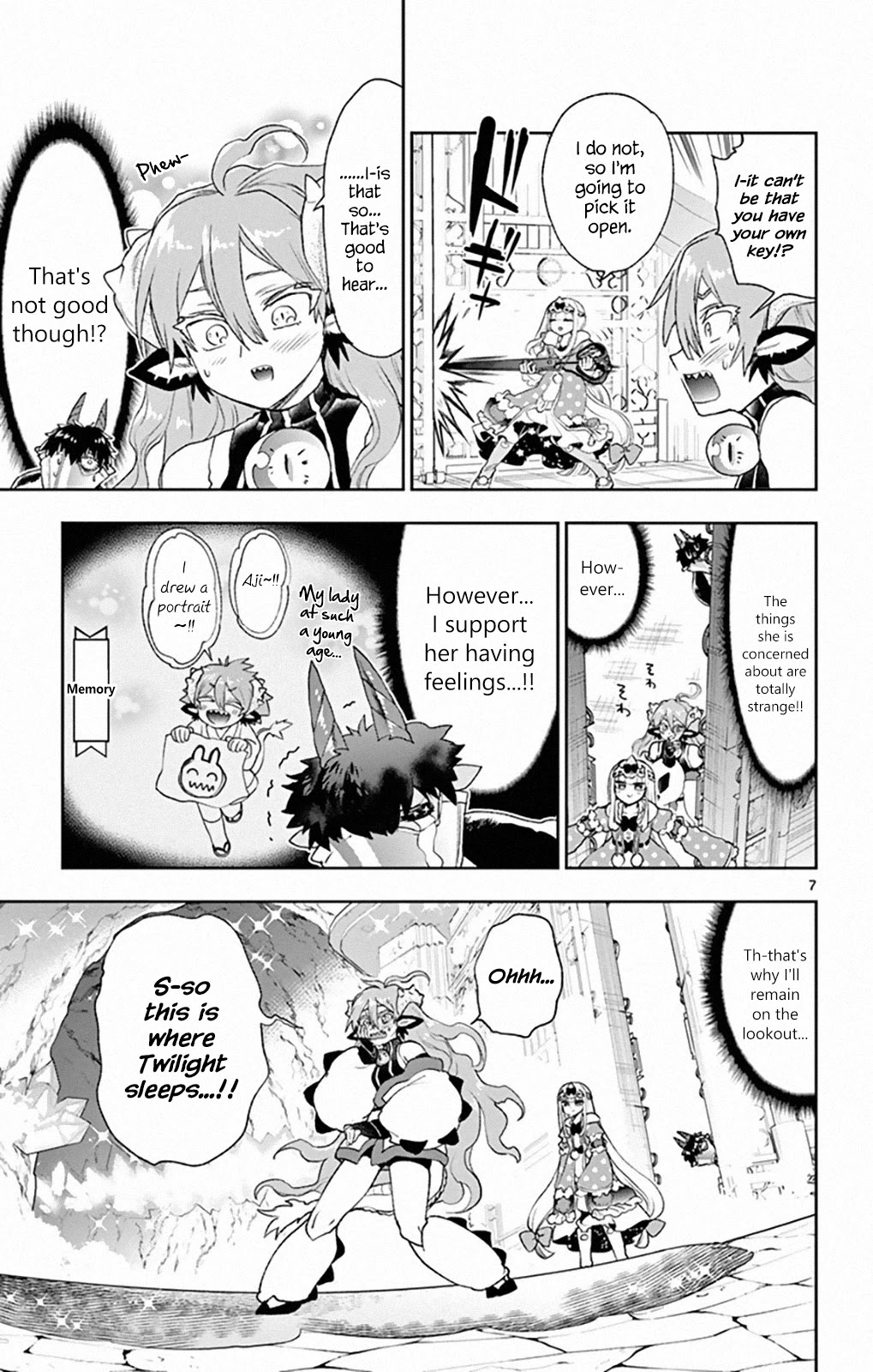 Maou-jou de Oyasumi Chapter 197 page 7 - Chapter 197: Captive Princess vs Trespassing Dragon