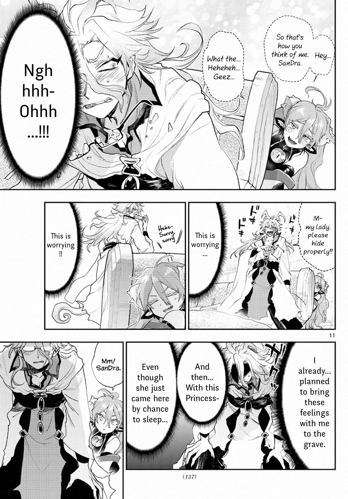 Maou-jou de Oyasumi Chapter 198 page 11 - Chapter 198: Even Though I Finally Buried It Away