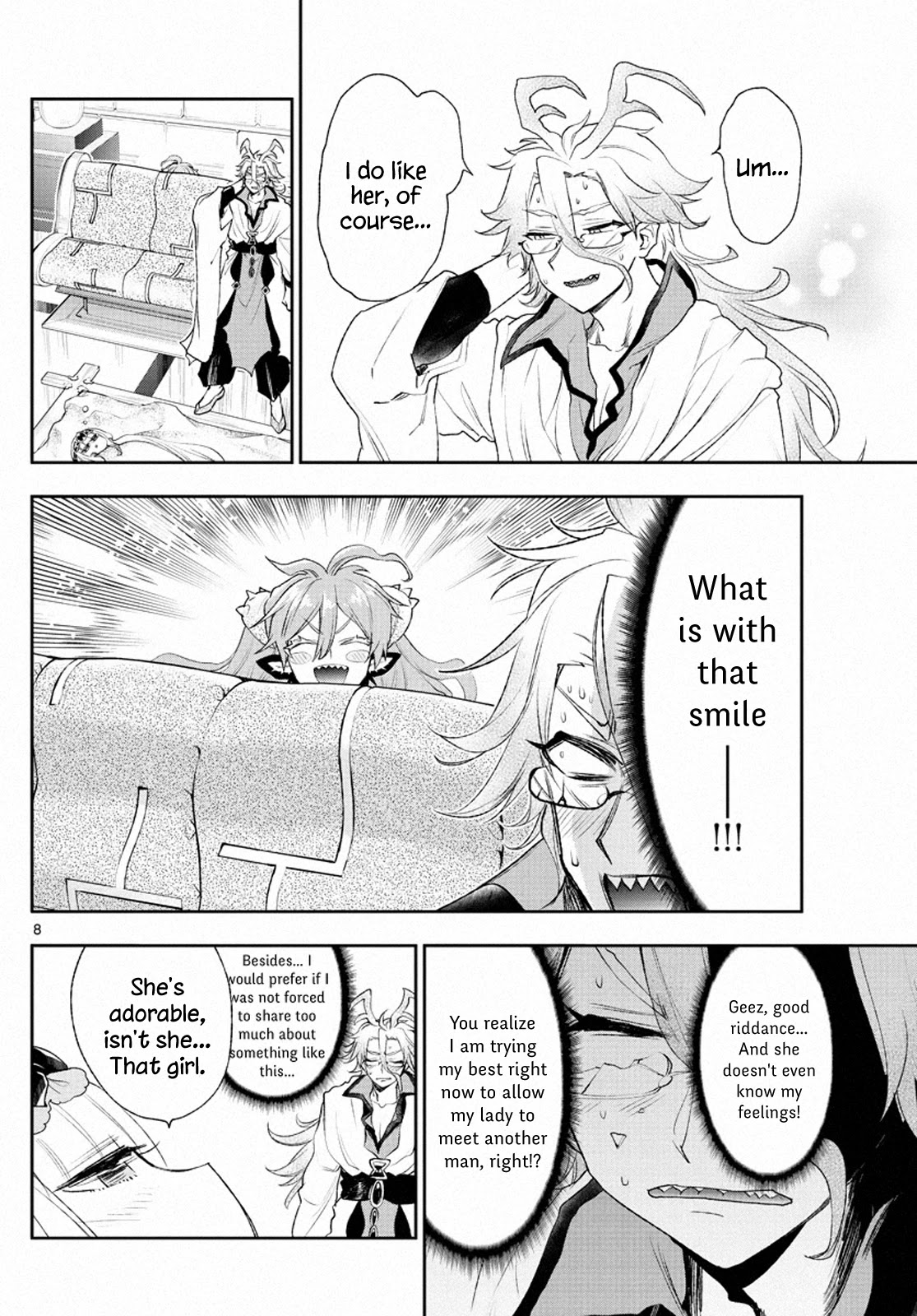 Maou-jou de Oyasumi Chapter 198 page 8 - Chapter 198: Even Though I Finally Buried It Away