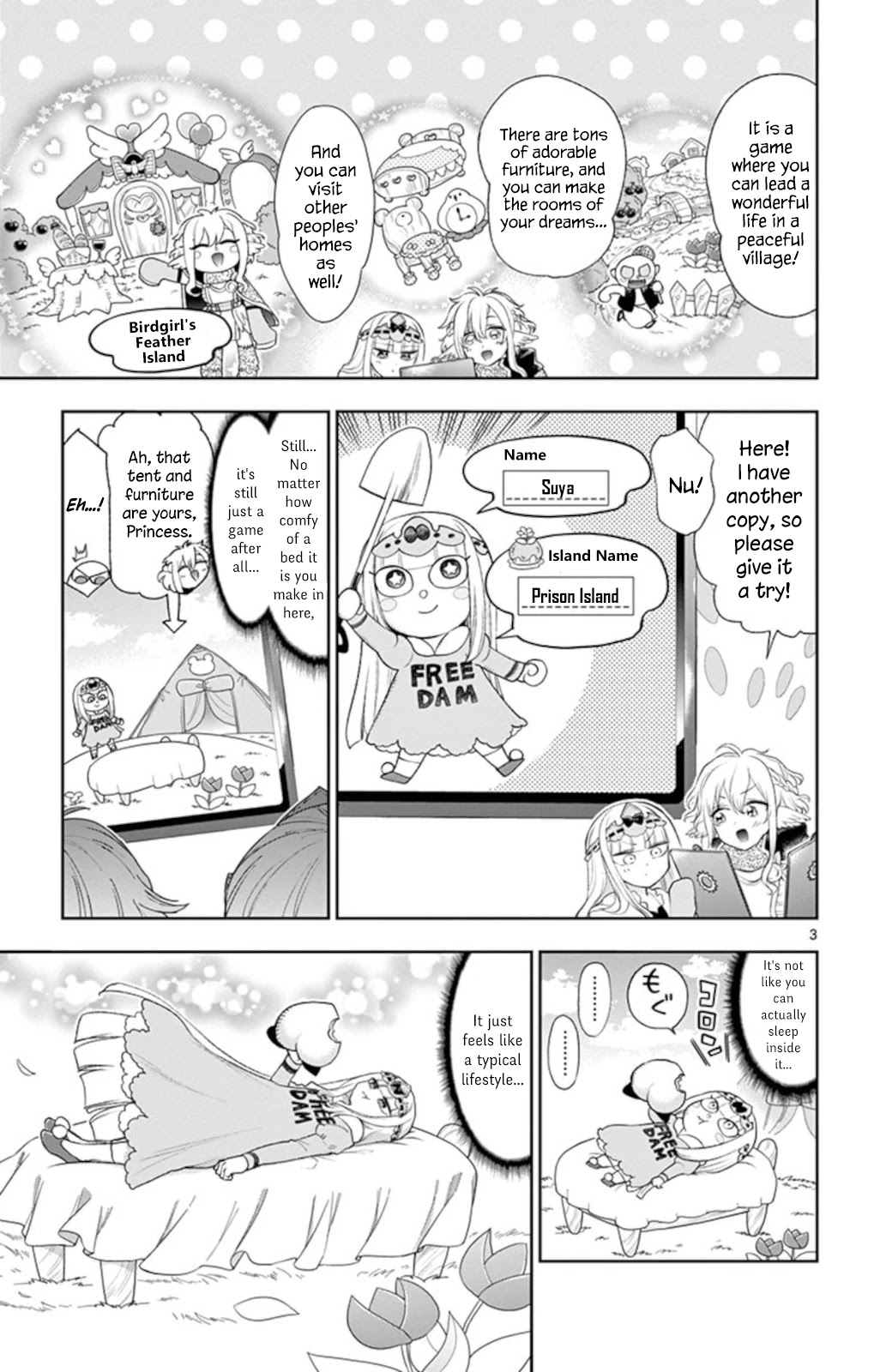 Maou-jou de Oyasumi Chapter 199 page 3 - Chapter 199: Taking and Running