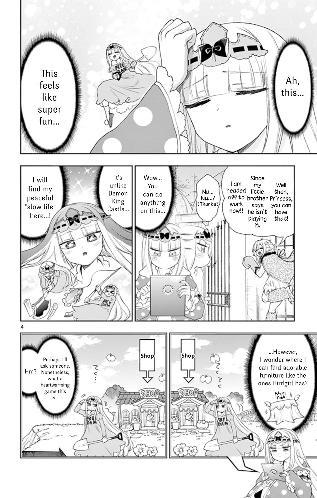 Maou-jou de Oyasumi Chapter 199 page 4 - Chapter 199: Taking and Running