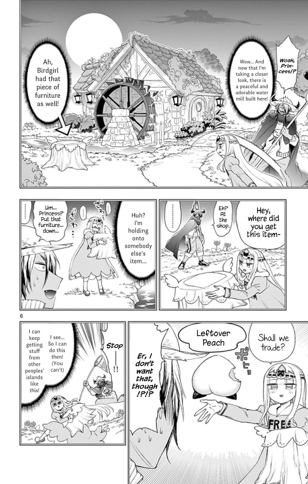 Maou-jou de Oyasumi Chapter 199 page 6 - Chapter 199: Taking and Running
