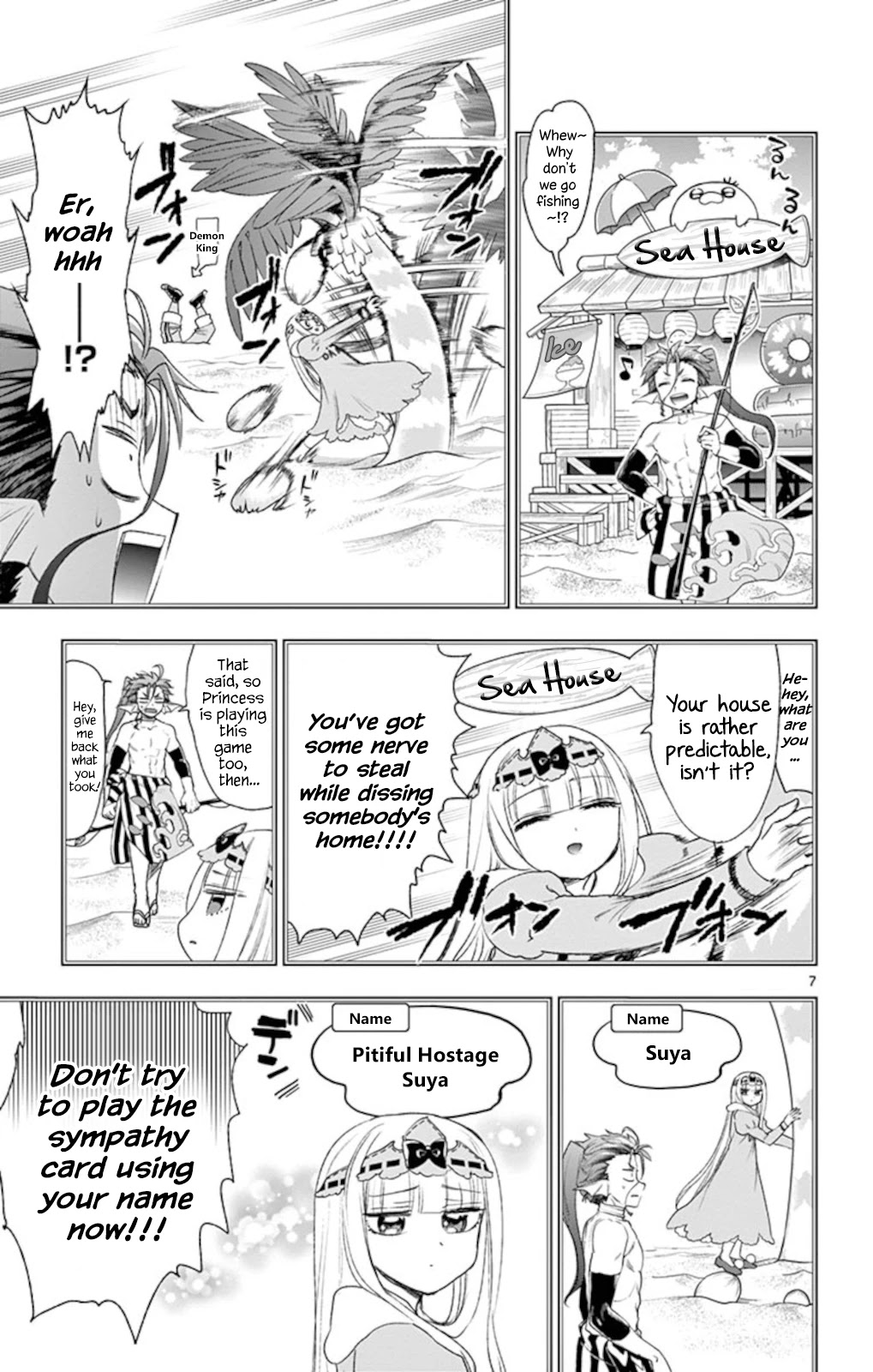 Maou-jou de Oyasumi Chapter 199 page 7 - Chapter 199: Taking and Running