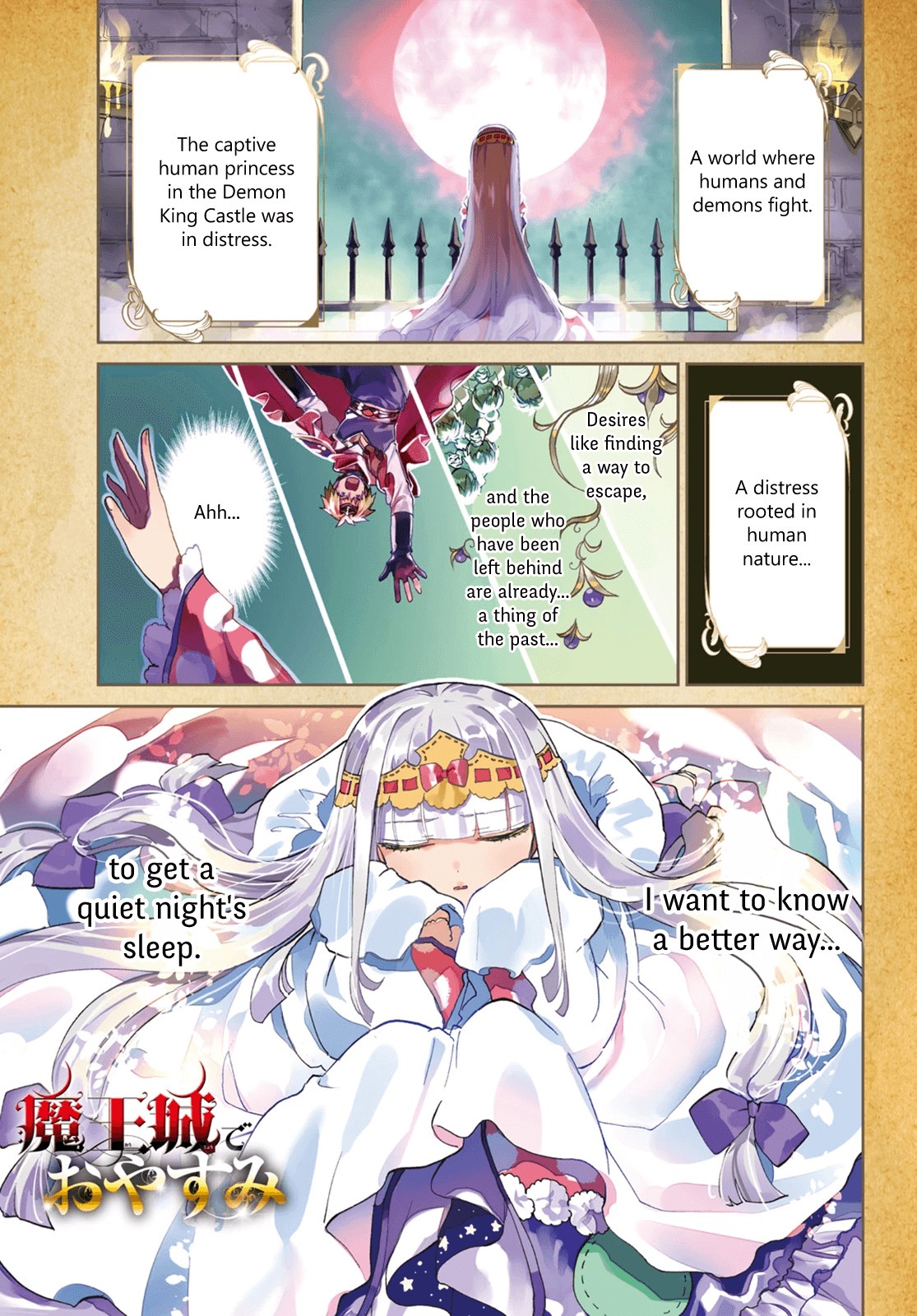 Maou-jou de Oyasumi Chapter 20 page 1 - Chapter 20: A Flower's Life is Short