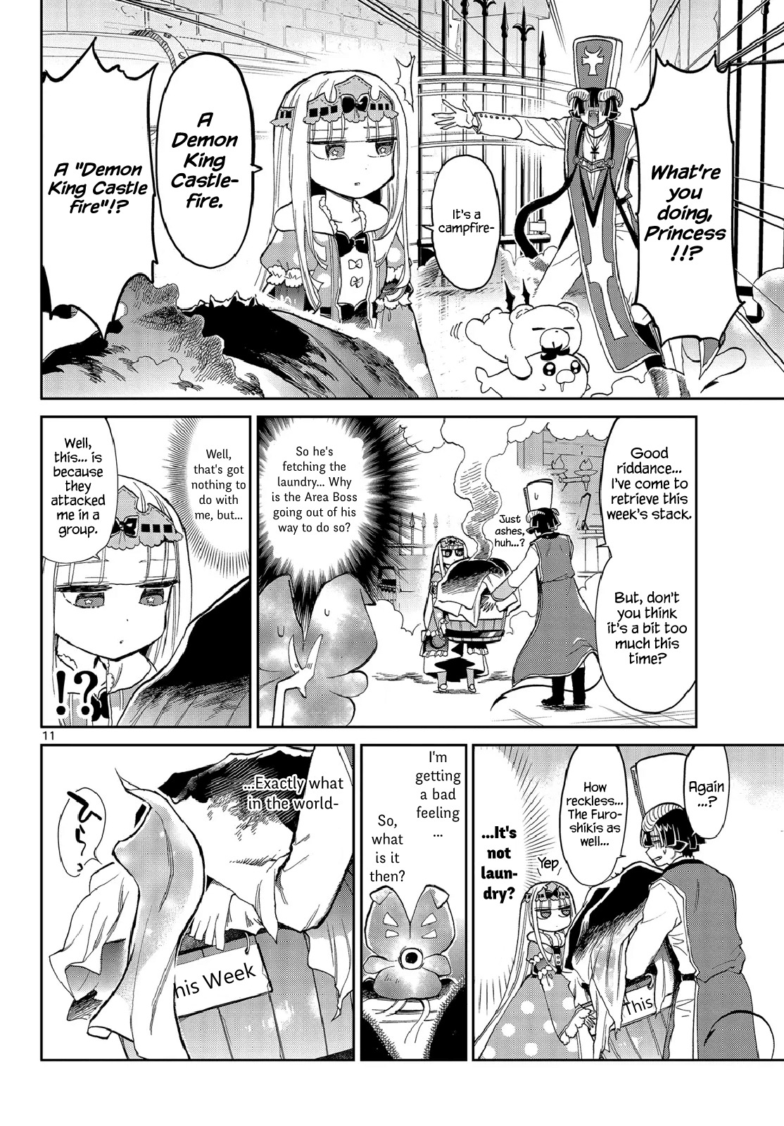 Maou-jou de Oyasumi Chapter 20 page 10 - Chapter 20: A Flower's Life is Short