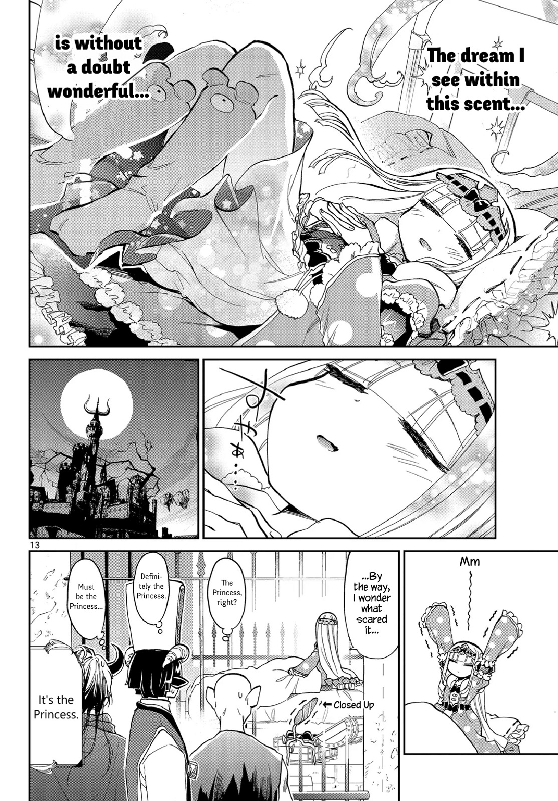 Maou-jou de Oyasumi Chapter 20 page 12 - Chapter 20: A Flower's Life is Short