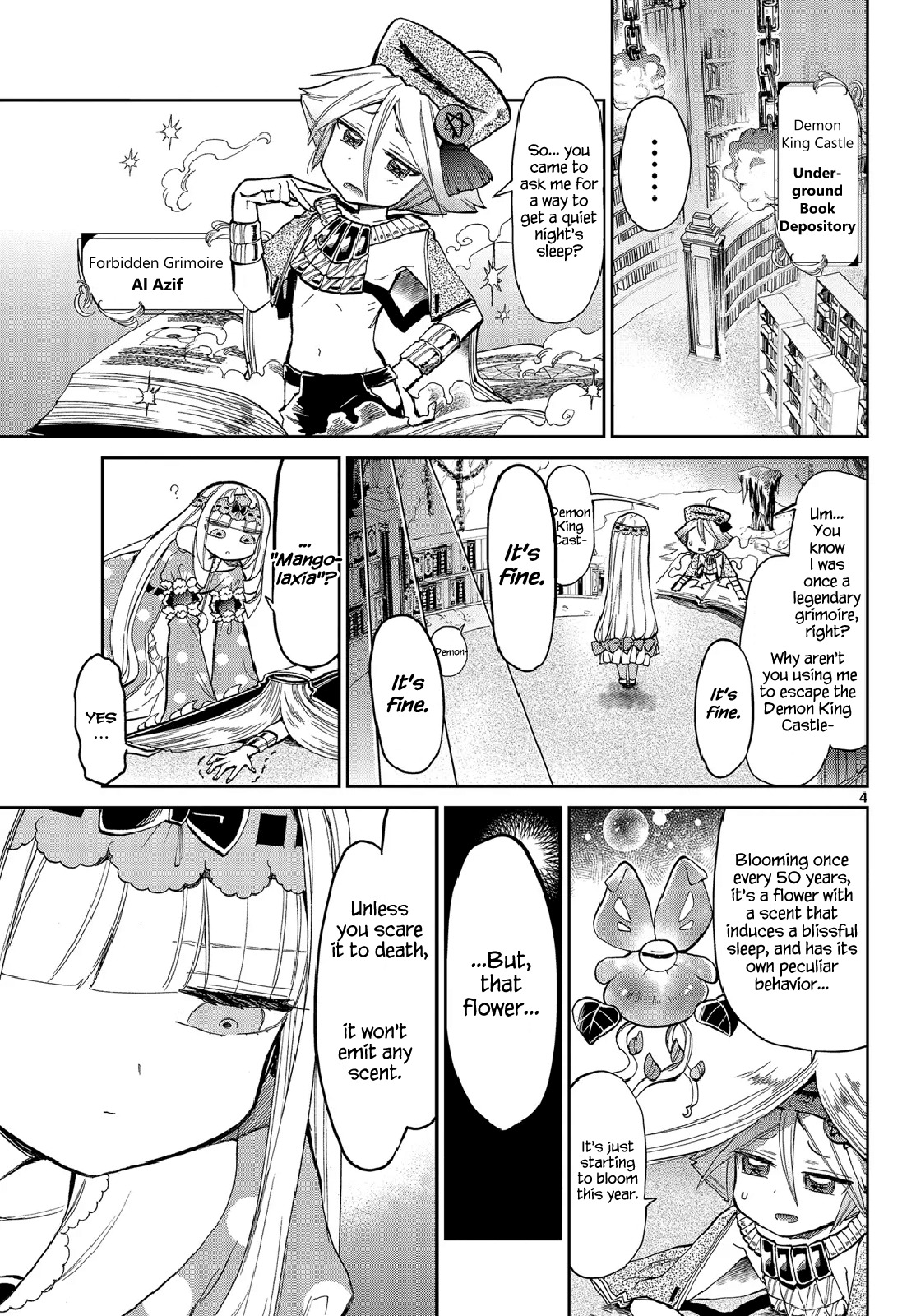 Maou-jou de Oyasumi Chapter 20 page 3 - Chapter 20: A Flower's Life is Short