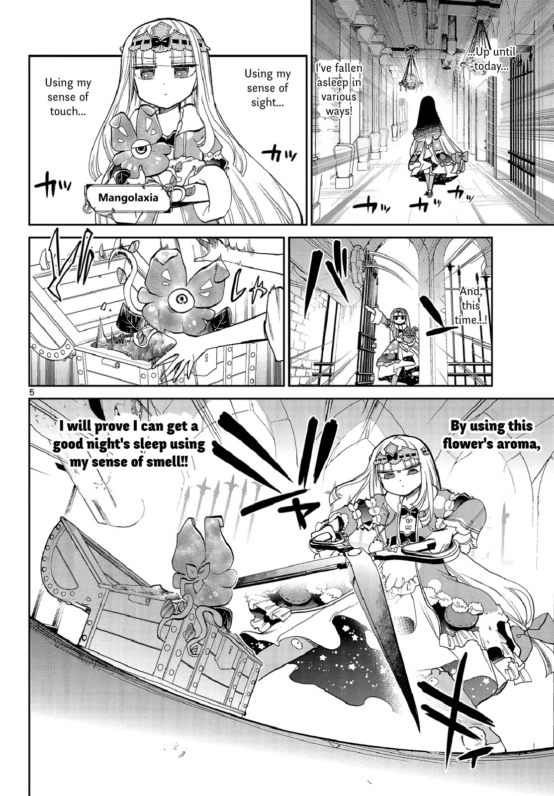 Maou-jou de Oyasumi Chapter 20 page 4 - Chapter 20: A Flower's Life is Short