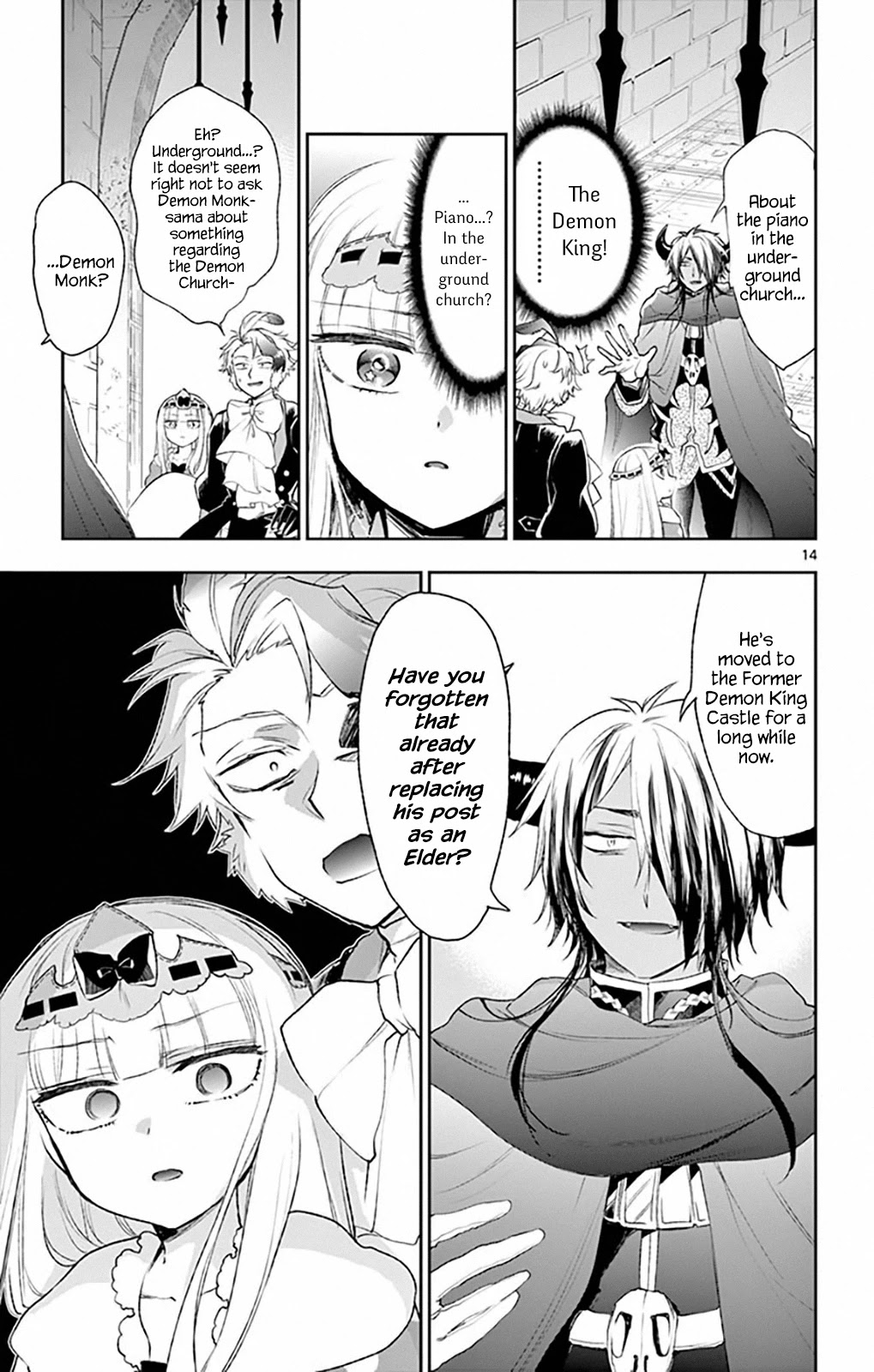 Maou-jou de Oyasumi Chapter 200 page 13 - Chapter 200: Accidental Leap