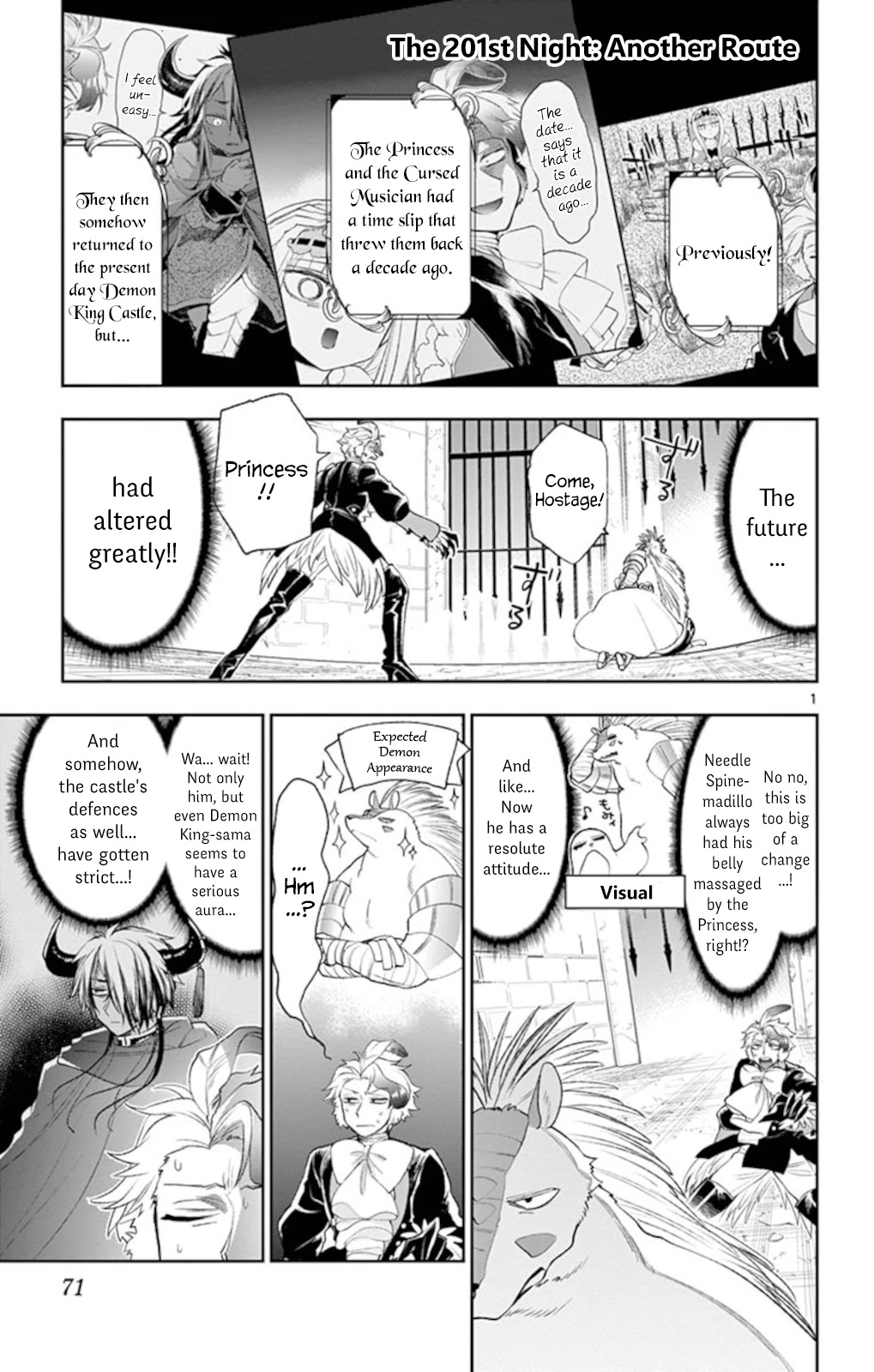 Maou-jou de Oyasumi Chapter 201 page 1 - Chapter 201: Another Route