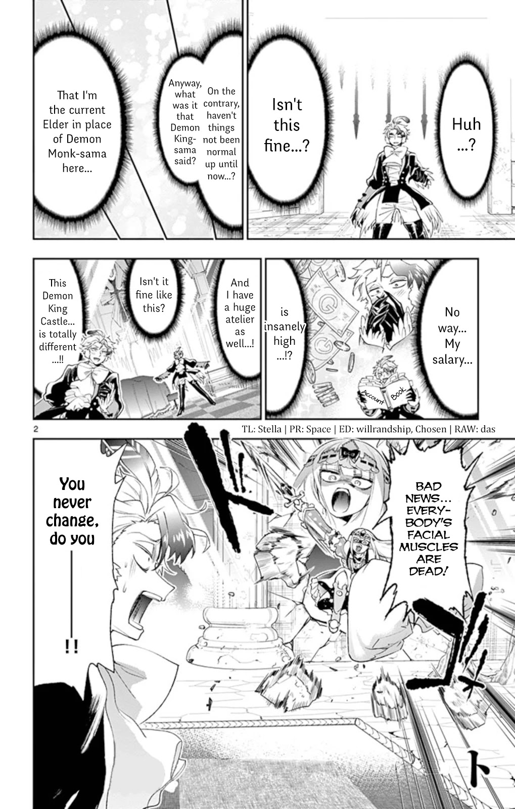 Maou-jou de Oyasumi Chapter 201 page 2 - Chapter 201: Another Route