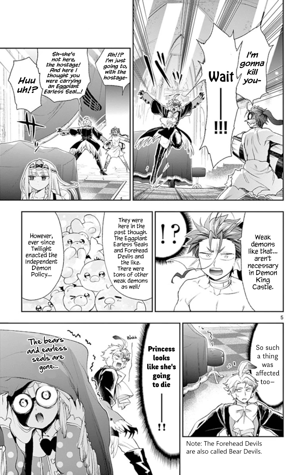 Maou-jou de Oyasumi Chapter 201 page 5 - Chapter 201: Another Route