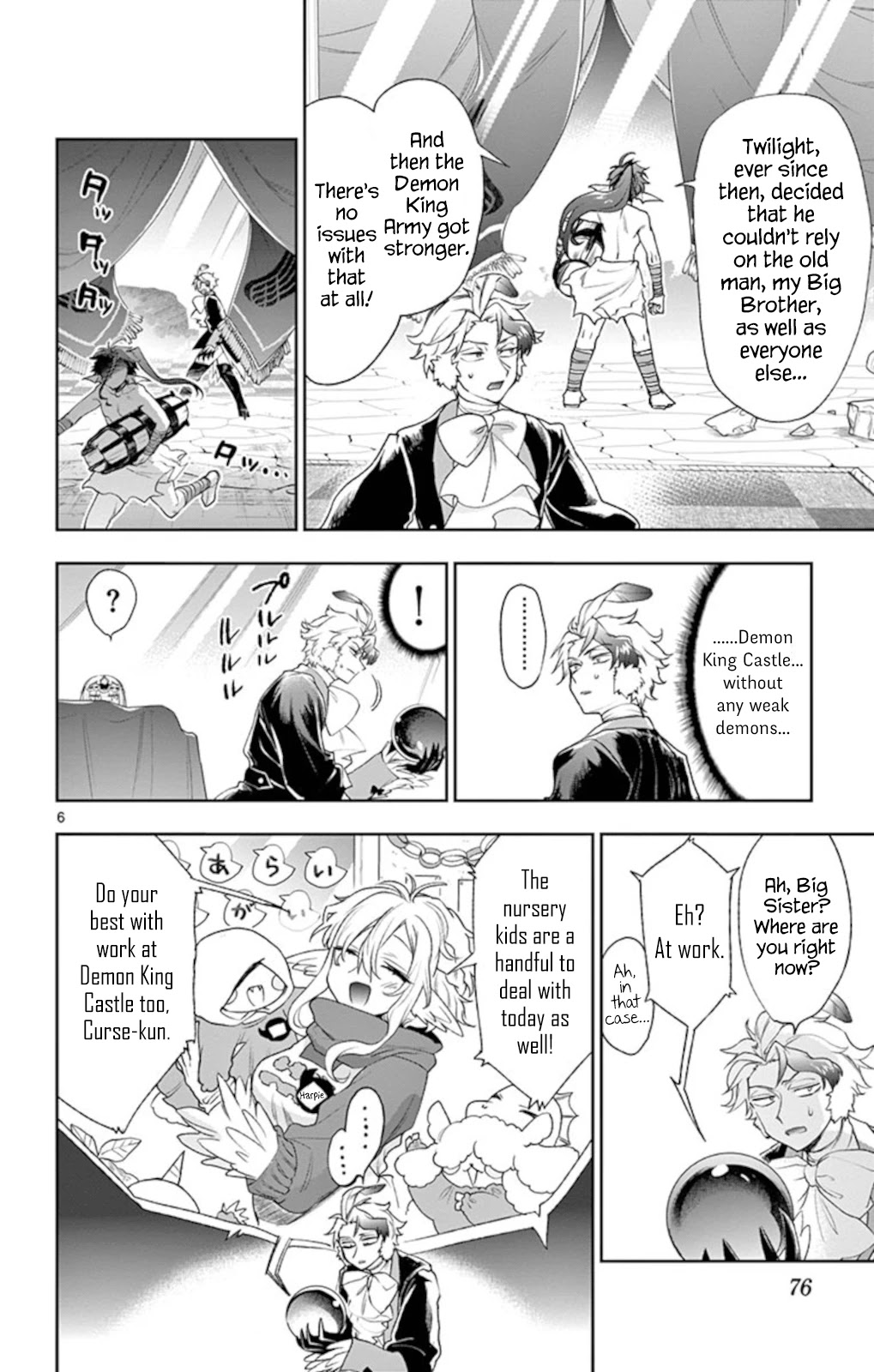 Maou-jou de Oyasumi Chapter 201 page 6 - Chapter 201: Another Route