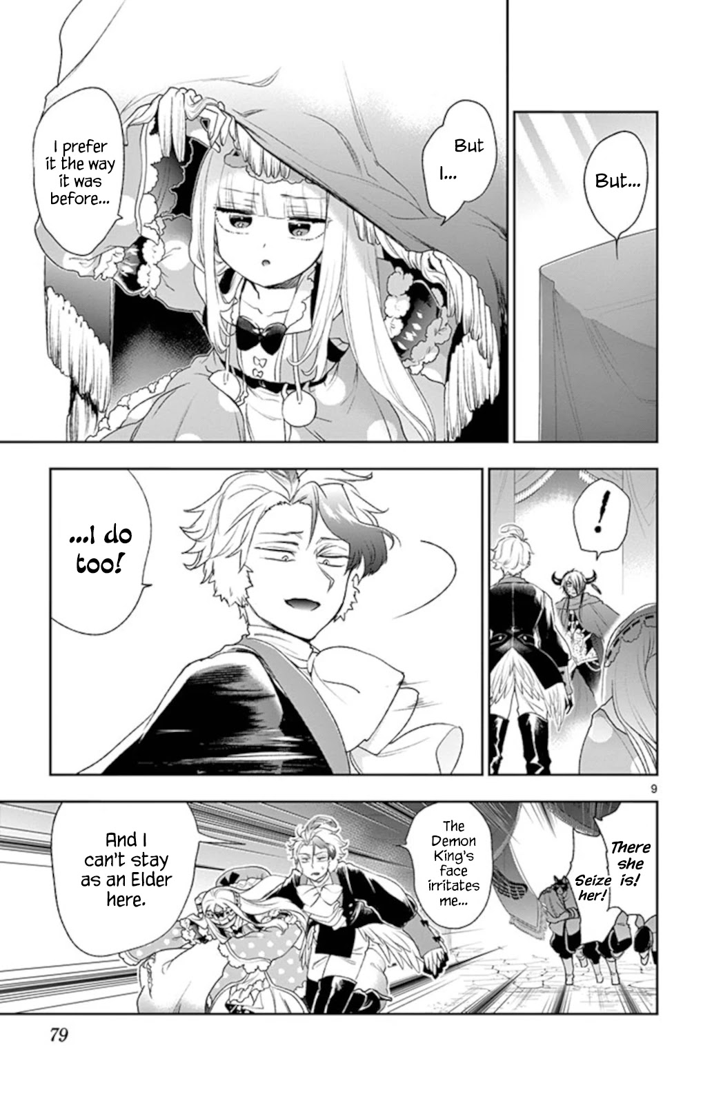 Maou-jou de Oyasumi Chapter 201 page 9 - Chapter 201: Another Route
