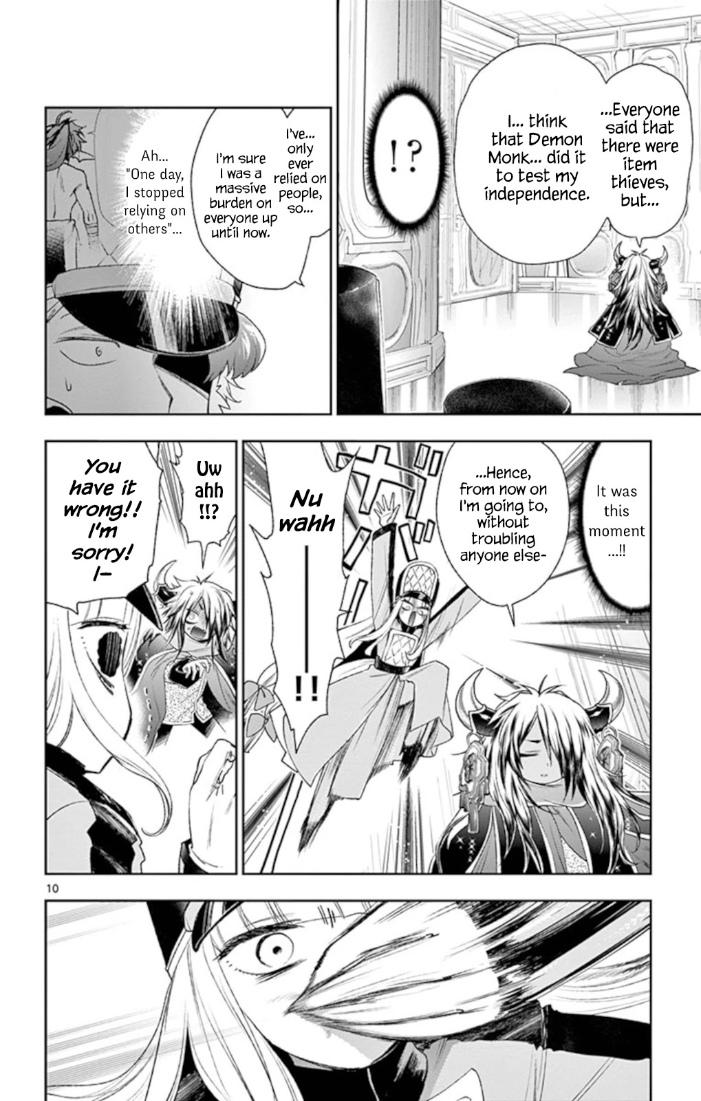 Maou-jou de Oyasumi Chapter 203 page 10 - Chapter 203: You Will Become King