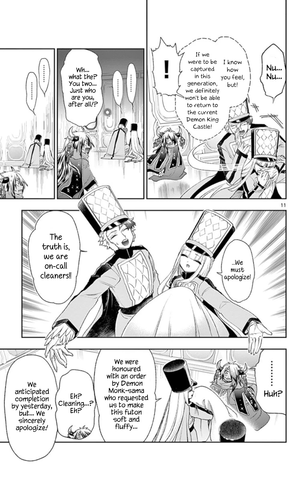 Maou-jou de Oyasumi Chapter 203 page 11 - Chapter 203: You Will Become King