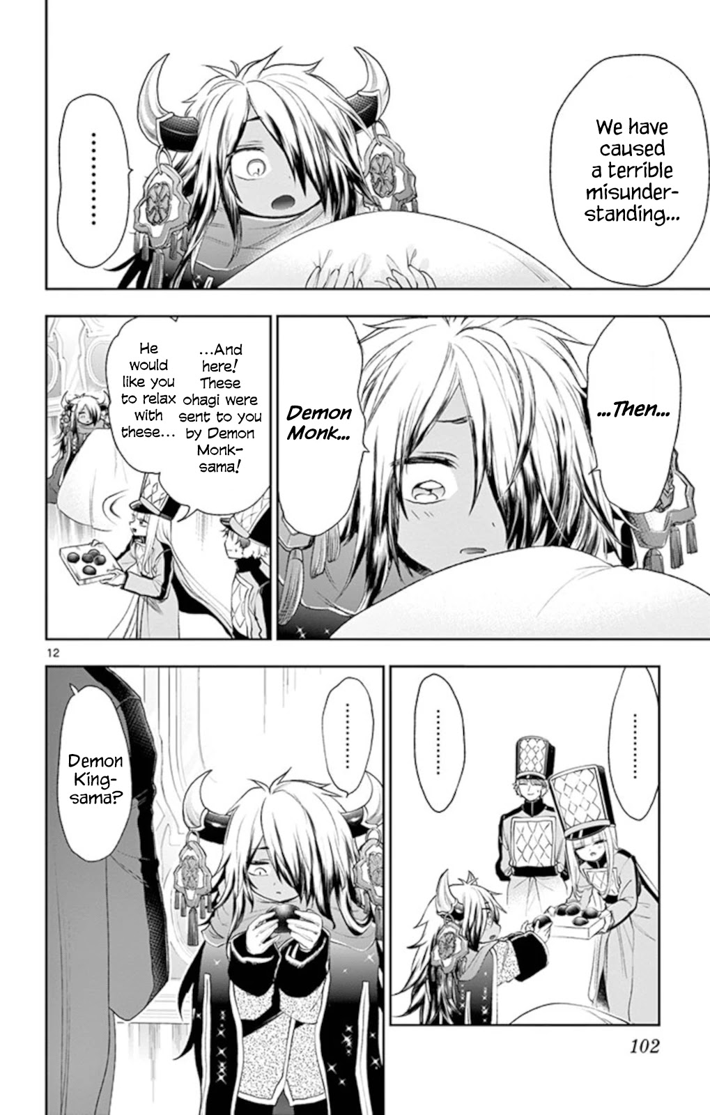 Maou-jou de Oyasumi Chapter 203 page 12 - Chapter 203: You Will Become King