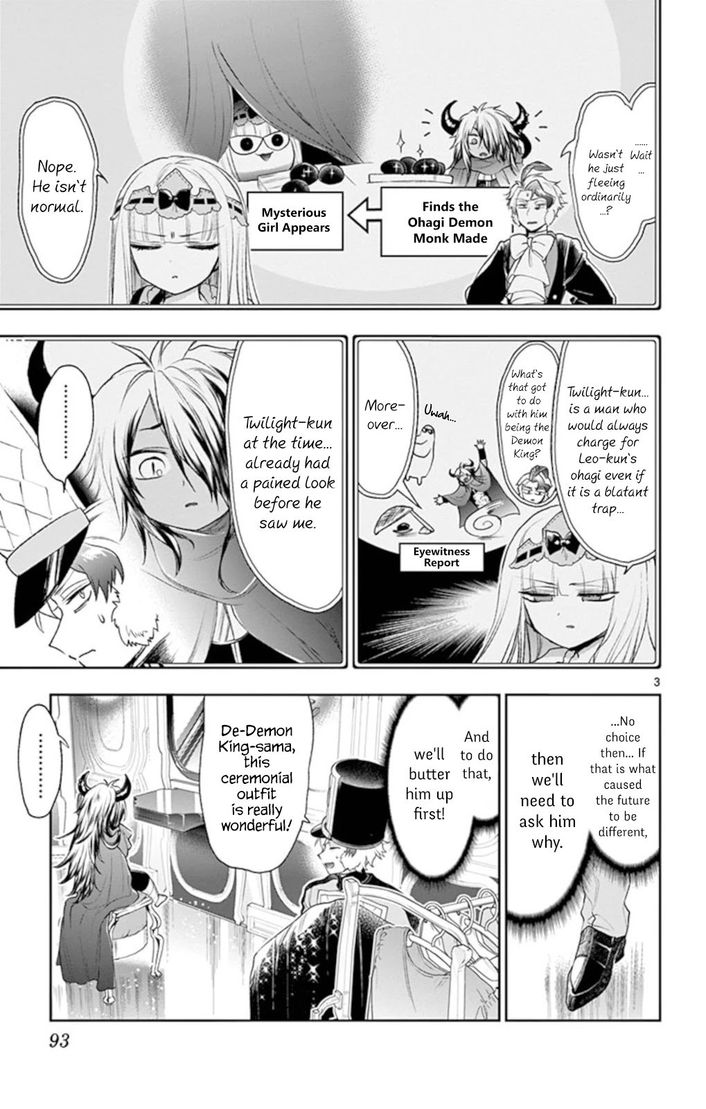 Maou-jou de Oyasumi Chapter 203 page 3 - Chapter 203: You Will Become King
