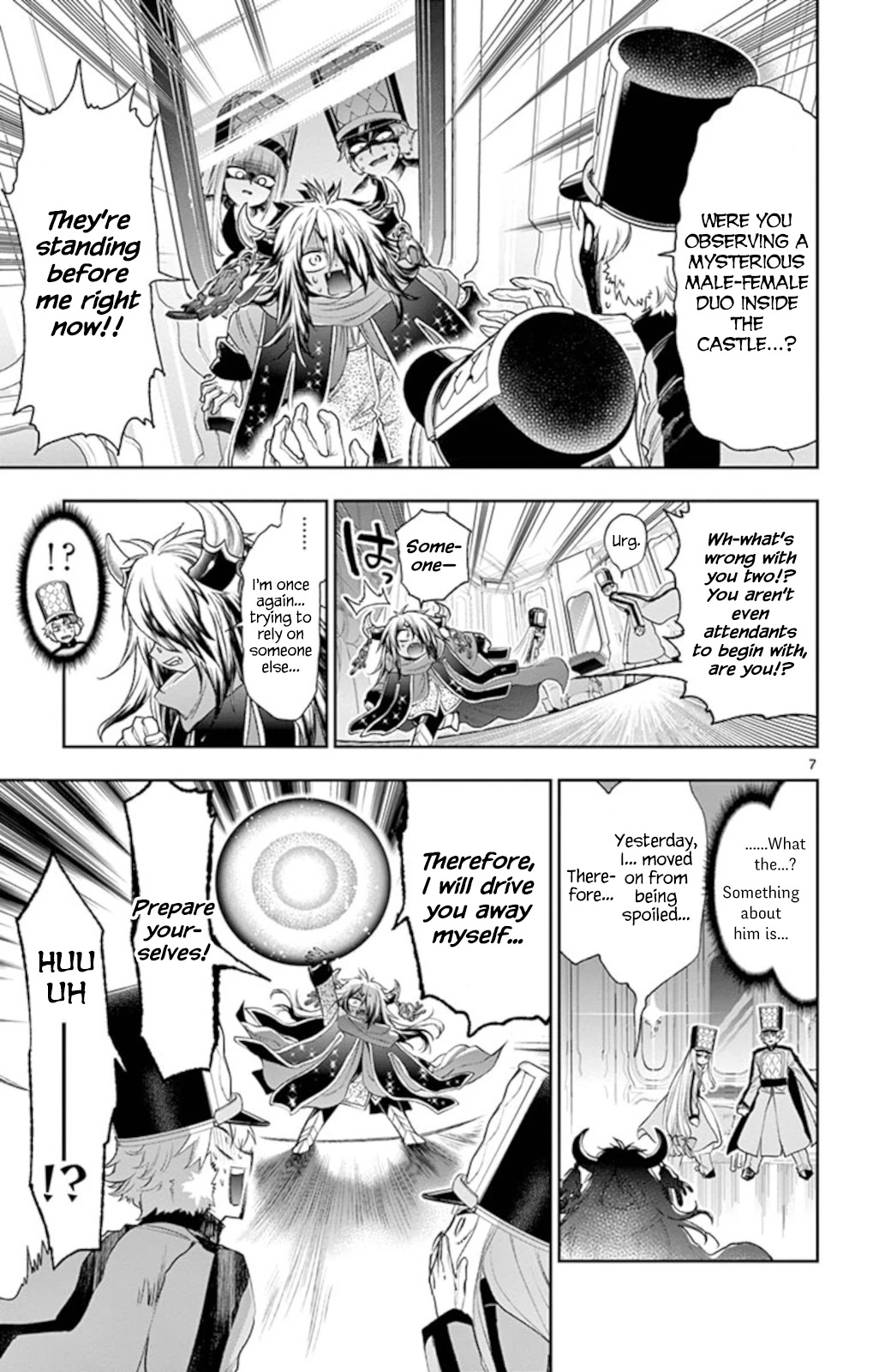 Maou-jou de Oyasumi Chapter 203 page 7 - Chapter 203: You Will Become King