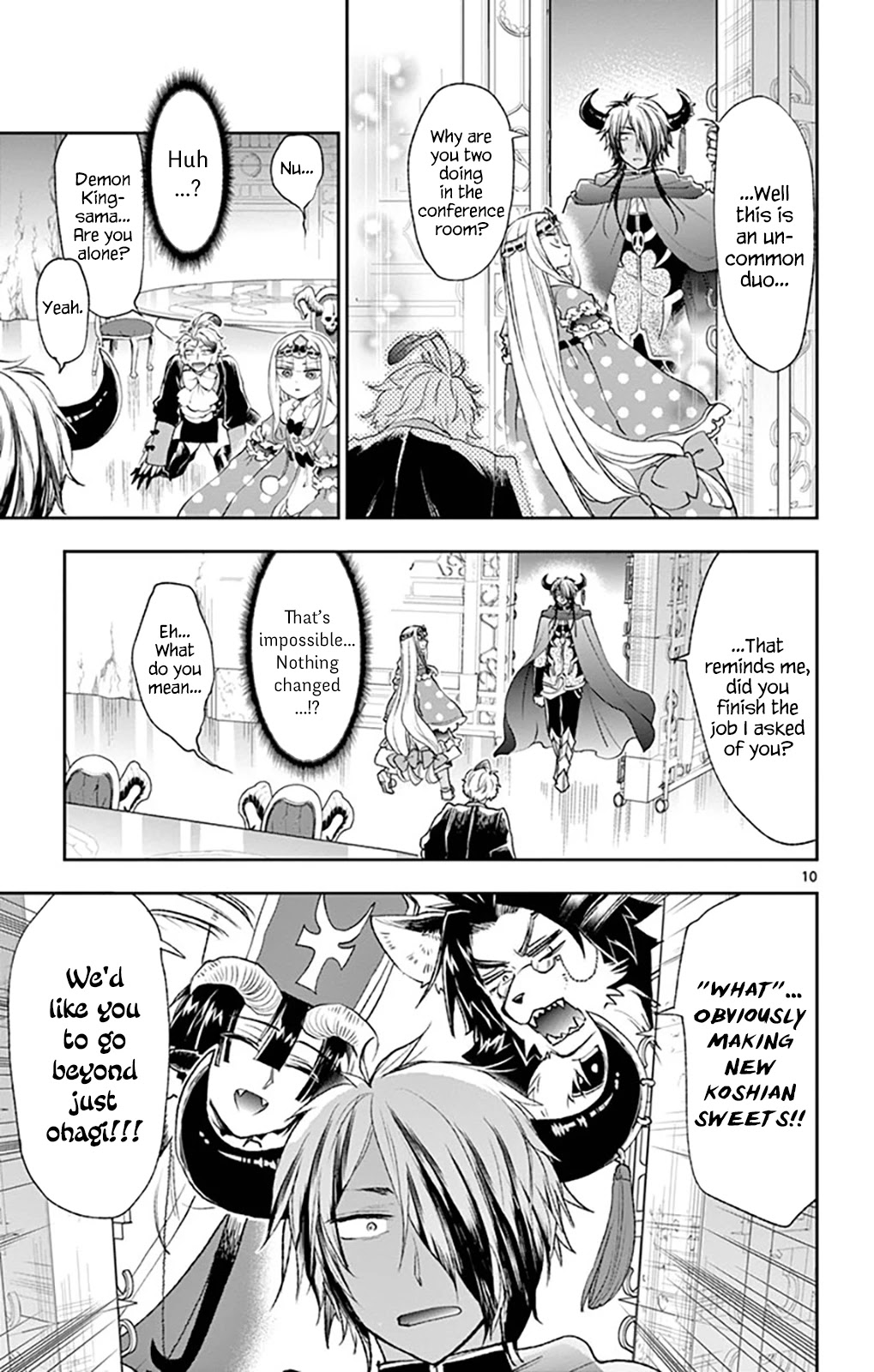 Maou-jou de Oyasumi Chapter 204 page 10 - Chapter 204: You Could Make It Fictional!