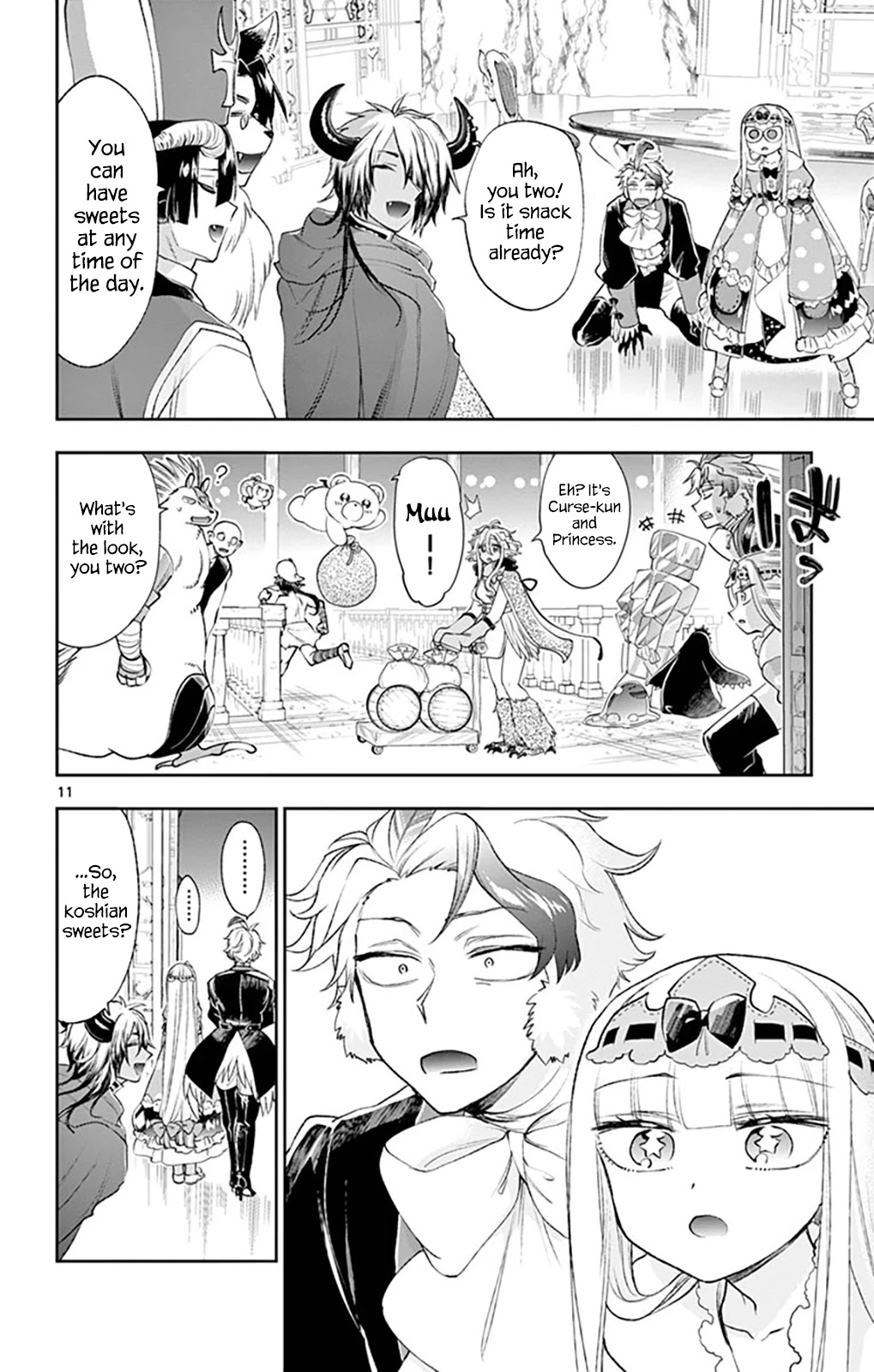 Maou-jou de Oyasumi Chapter 204 page 11 - Chapter 204: You Could Make It Fictional!
