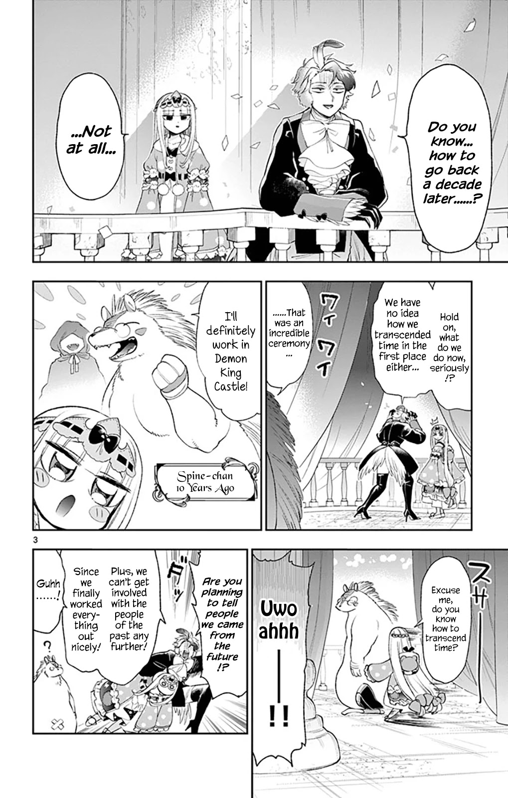 Maou-jou de Oyasumi Chapter 204 page 3 - Chapter 204: You Could Make It Fictional!