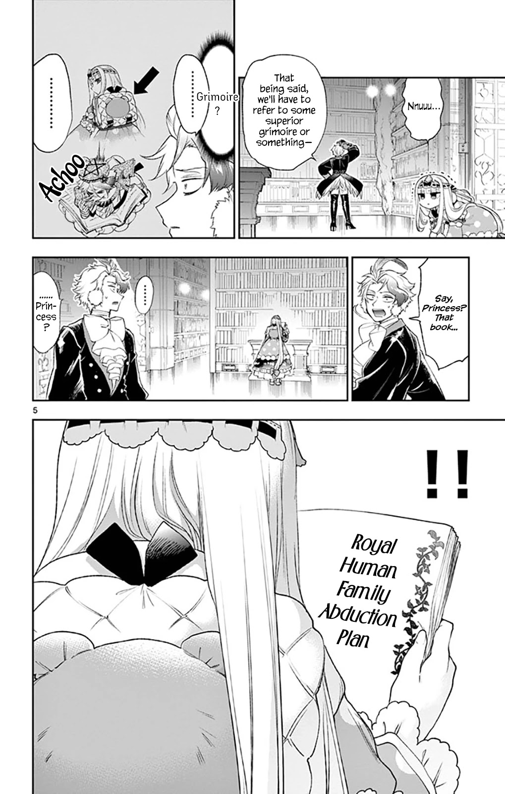 Maou-jou de Oyasumi Chapter 204 page 5 - Chapter 204: You Could Make It Fictional!
