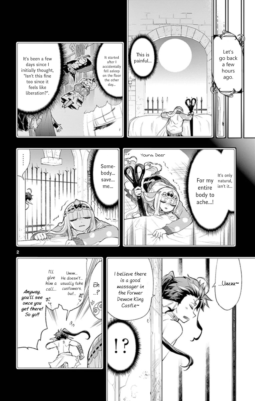 Maou-jou de Oyasumi Chapter 205 page 2 - Chapter 205: Big Brother Massage