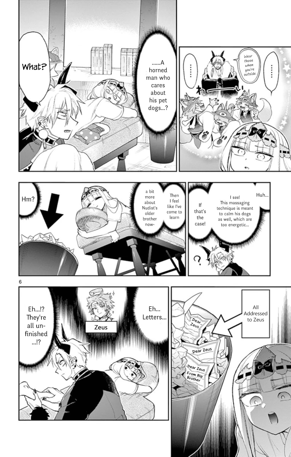 Maou-jou de Oyasumi Chapter 205 page 6 - Chapter 205: Big Brother Massage