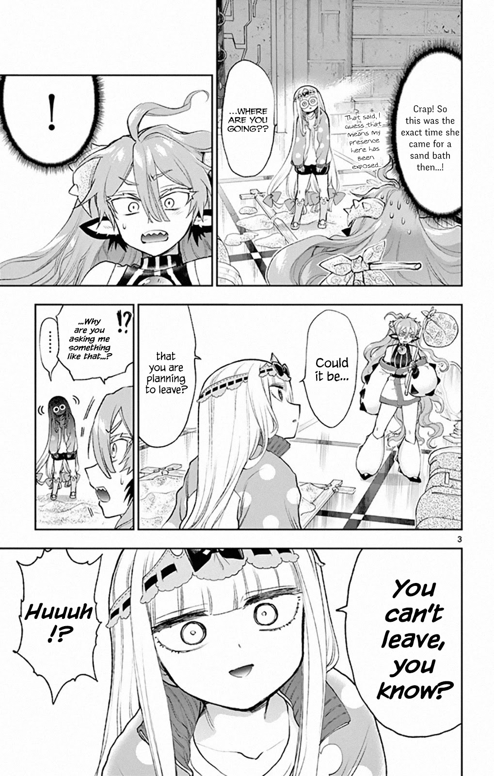 Maou-jou de Oyasumi Chapter 206 page 3 - Chapter 206: White! Coulomb Construction