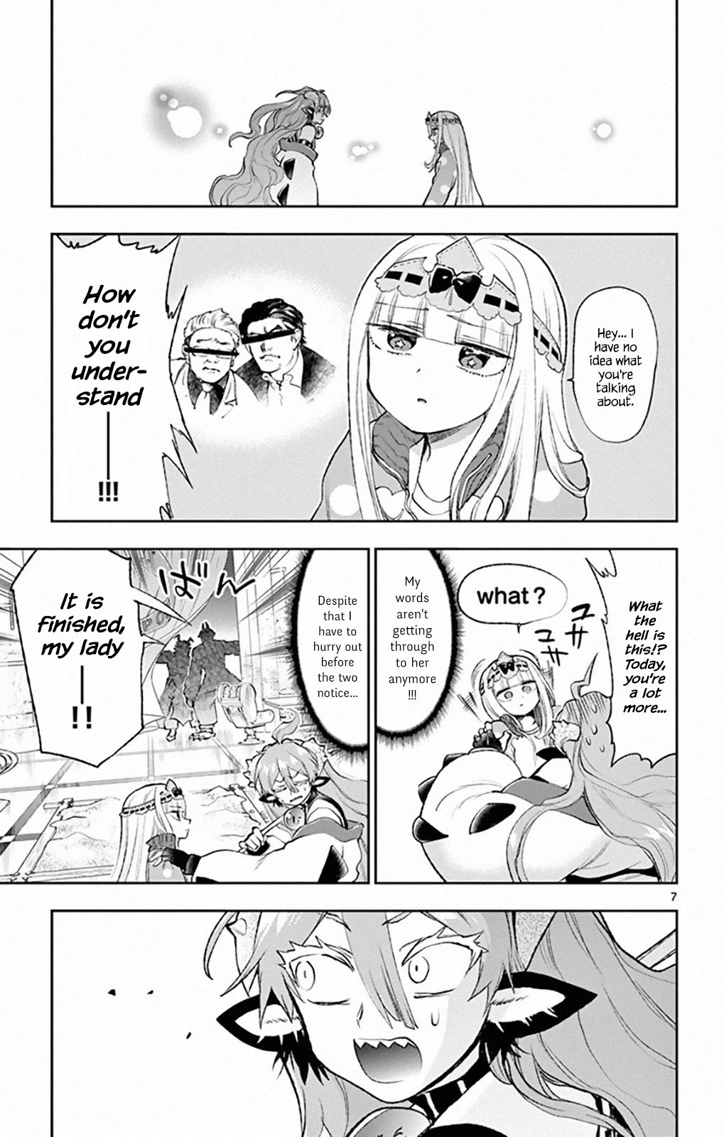 Maou-jou de Oyasumi Chapter 206 page 7 - Chapter 206: White! Coulomb Construction